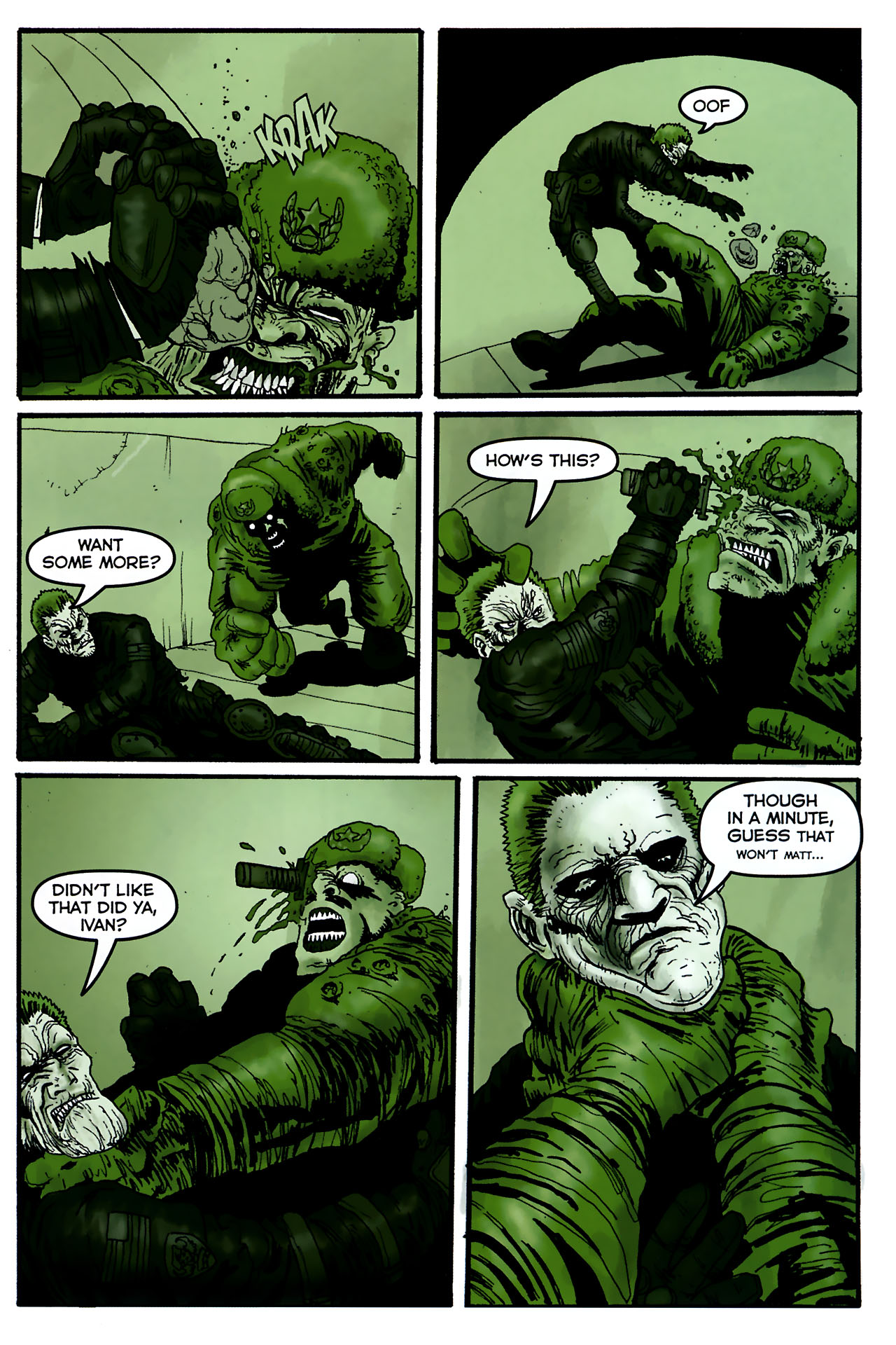 Read online Grunts comic -  Issue #3 - 21