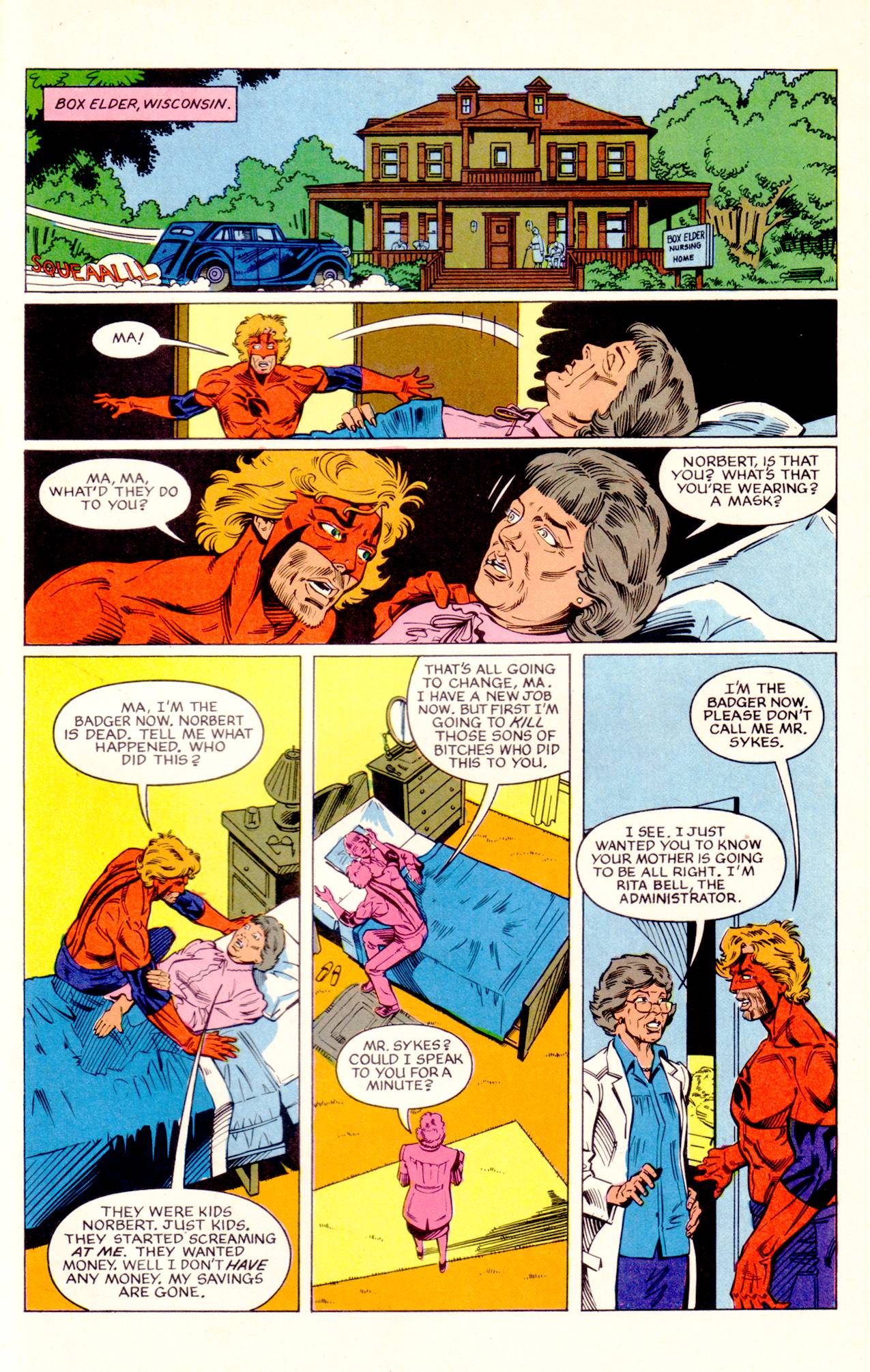 Read online The Badger comic -  Issue #6 - 25