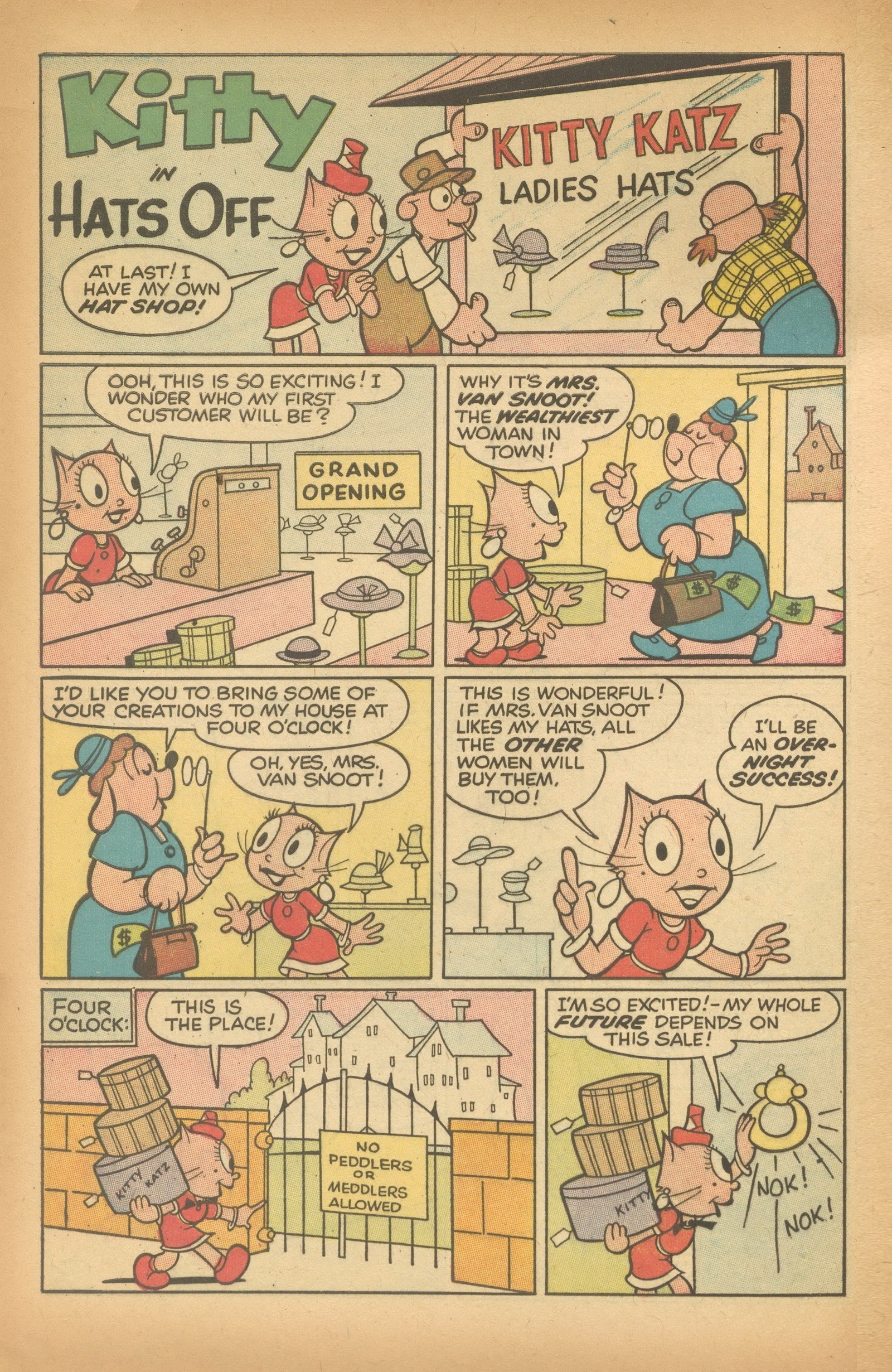 Read online Felix the Cat (1955) comic -  Issue #73 - 10