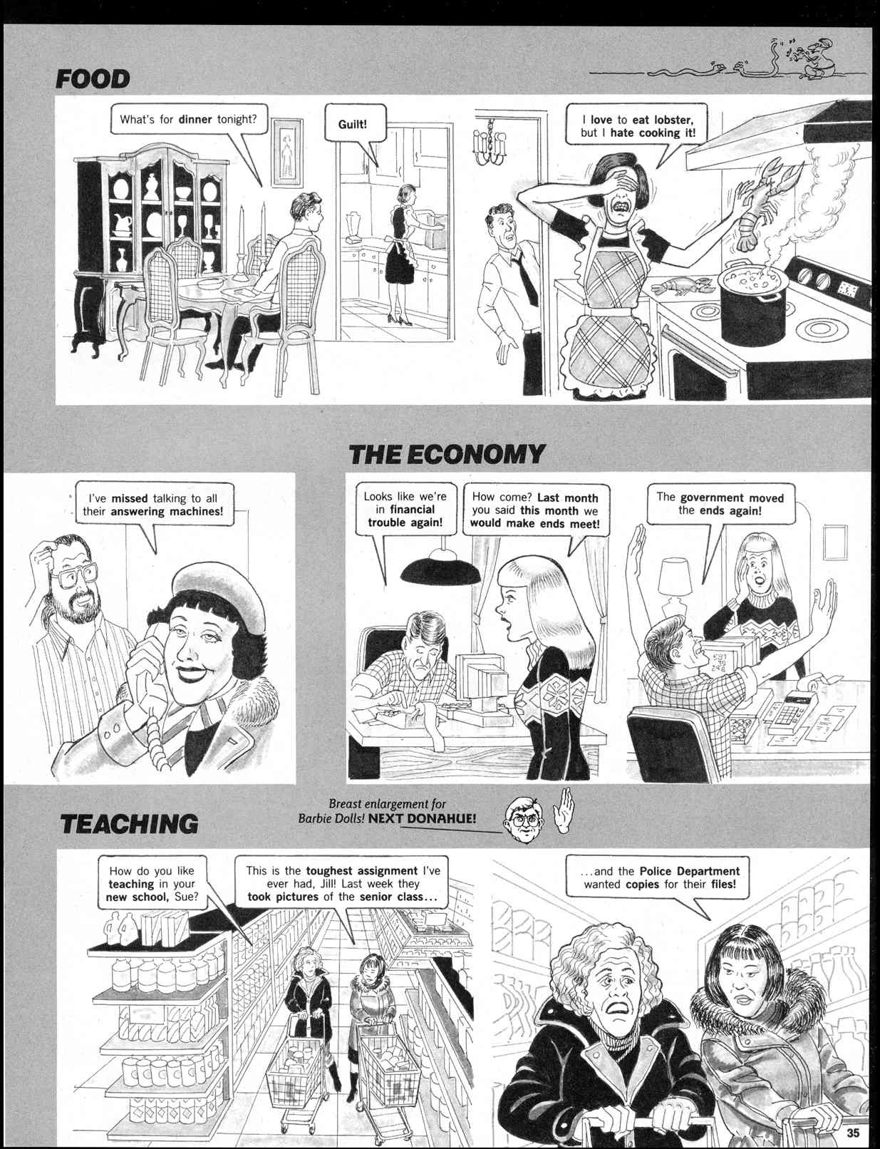 Read online MAD comic -  Issue #311 - 37