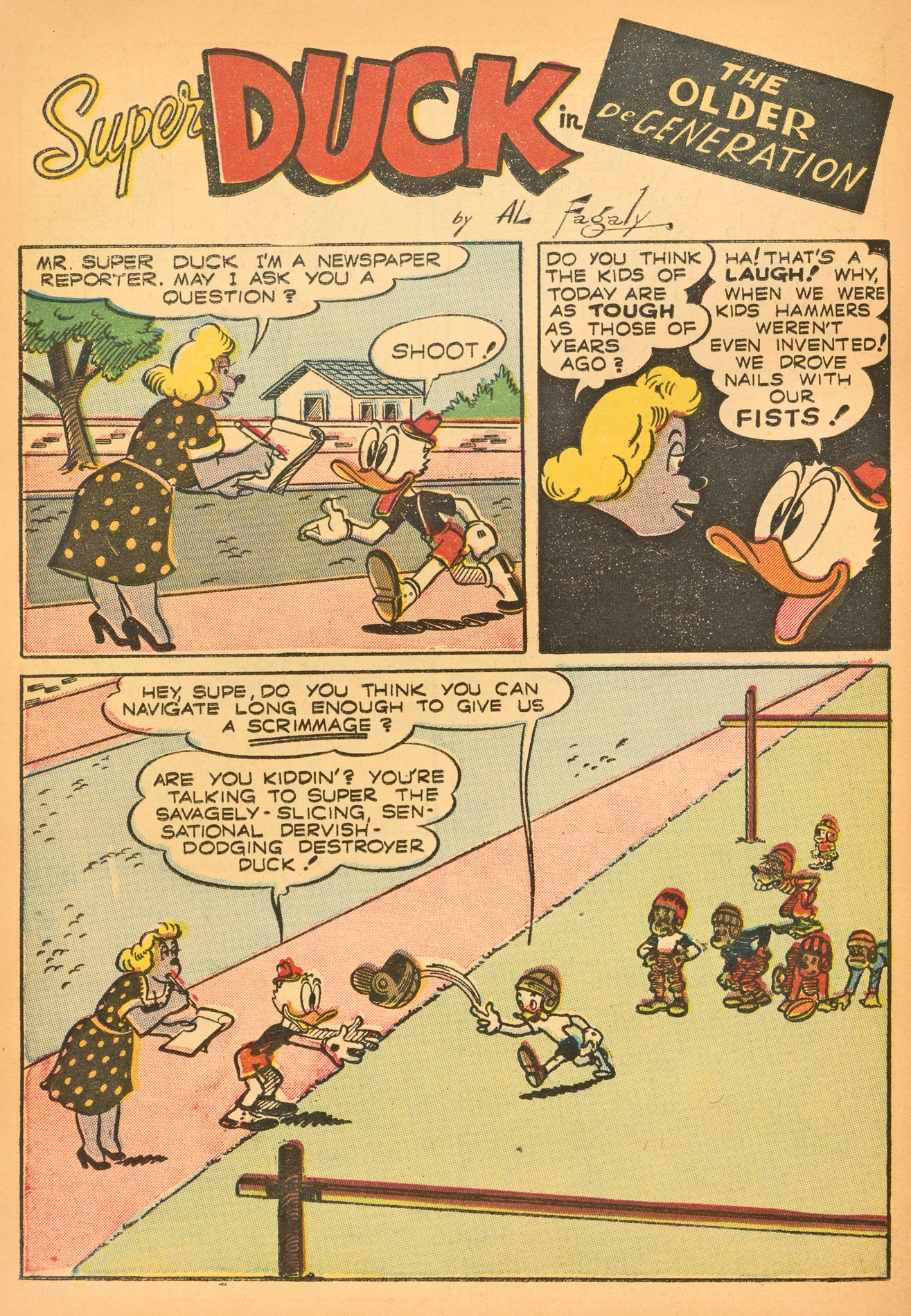 Read online Super Duck Comics comic -  Issue #24 - 38