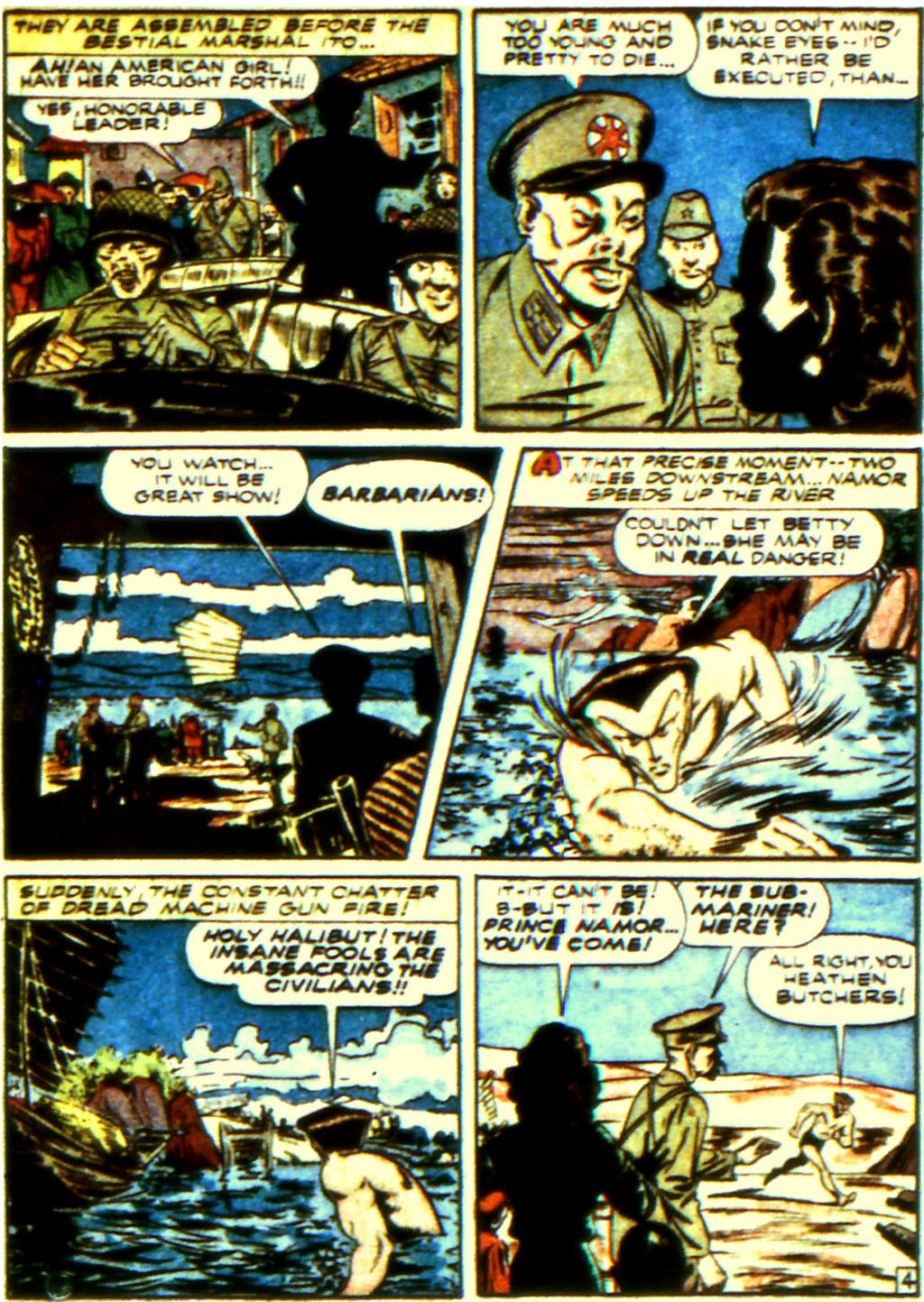 Read online Sub-Mariner Comics comic -  Issue #12 - 31