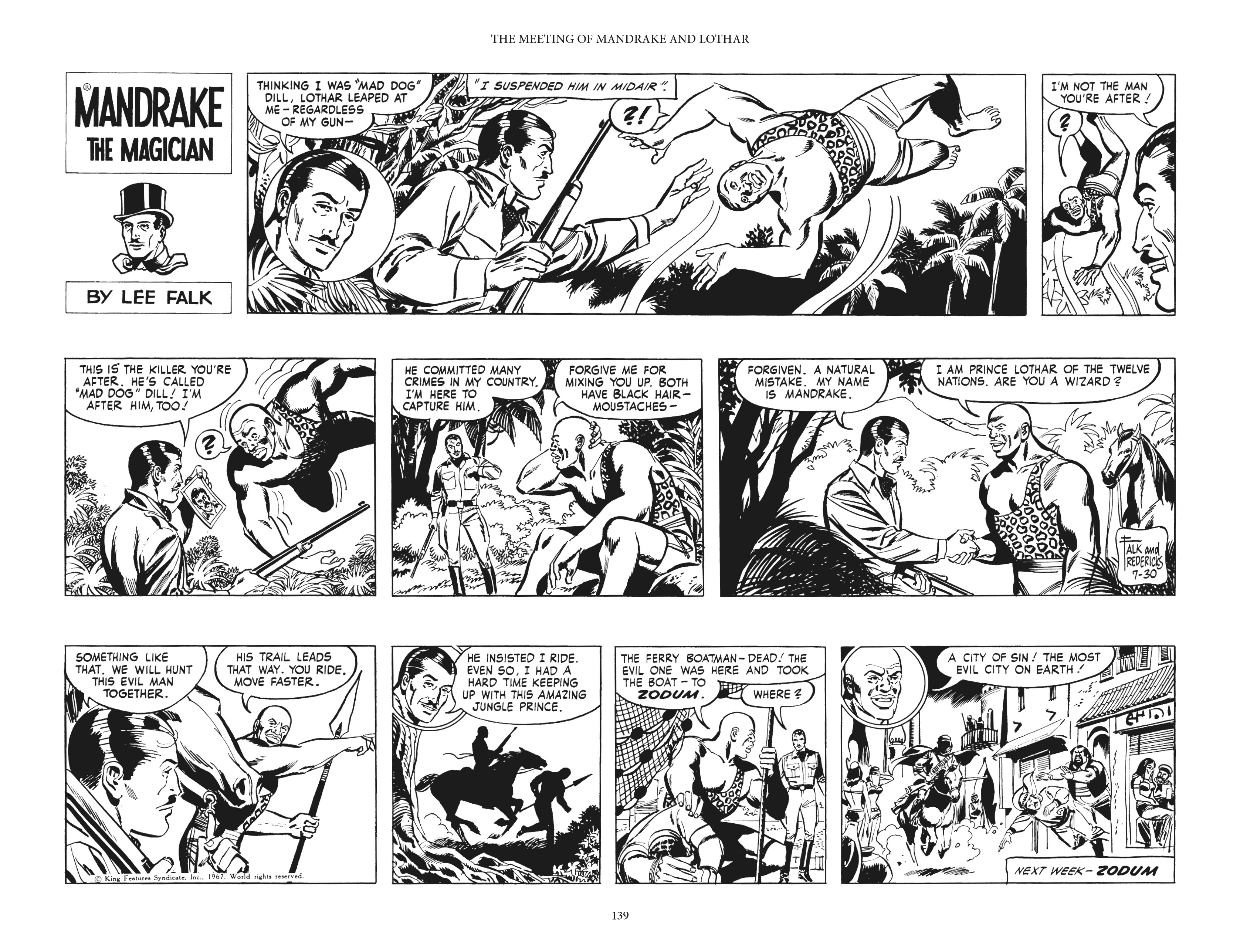Read online Mandrake the Magician: The Fred Fredricks Sundays comic -  Issue # TPB (Part 2) - 40