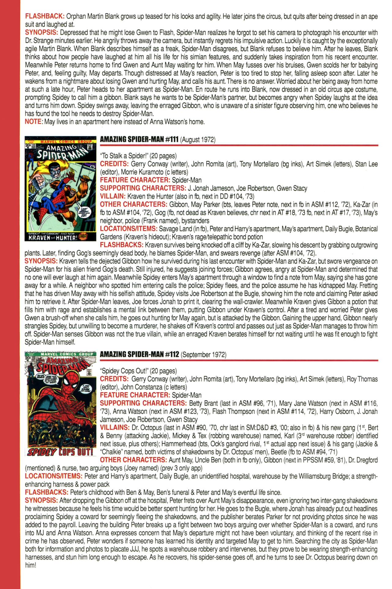 Read online Official Index to the Marvel Universe comic -  Issue #3 - 6