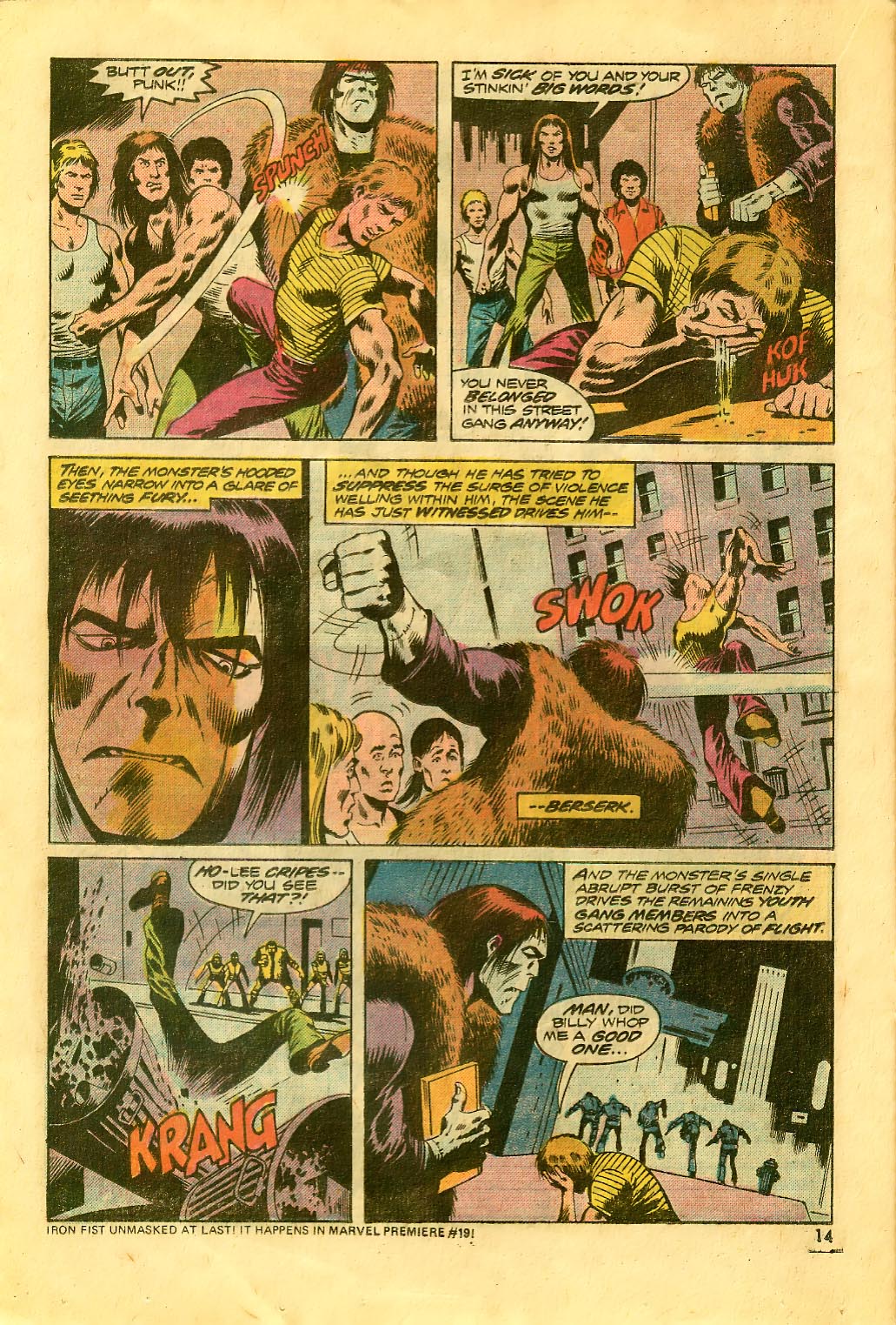 Read online Frankenstein (1973) comic -  Issue #13 - 9