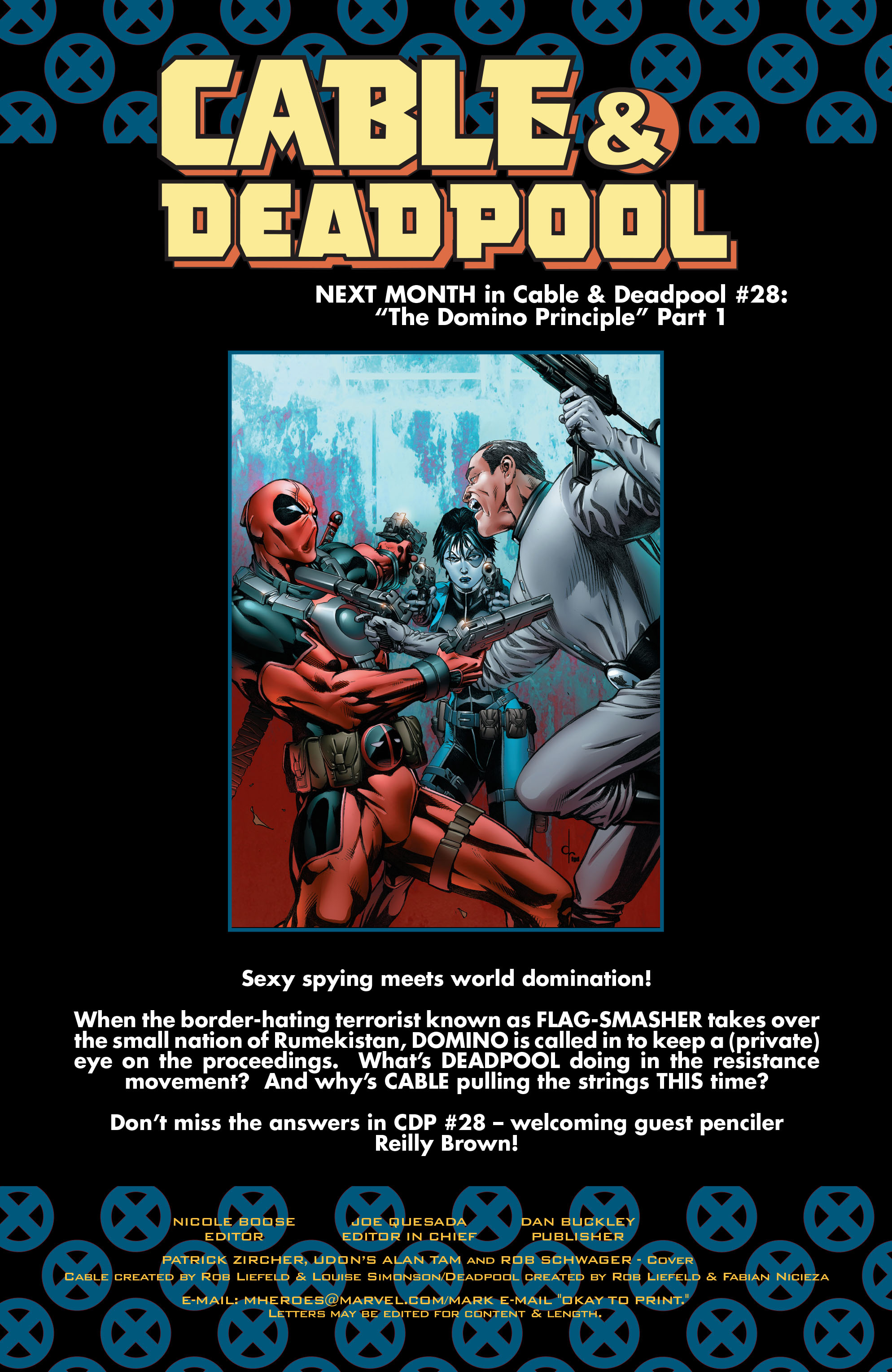 Read online Cable and Deadpool comic -  Issue #27 - 23