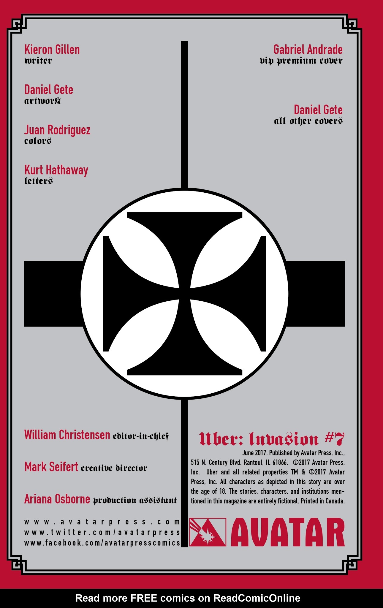 Read online Uber: Invasion comic -  Issue #7 - 2