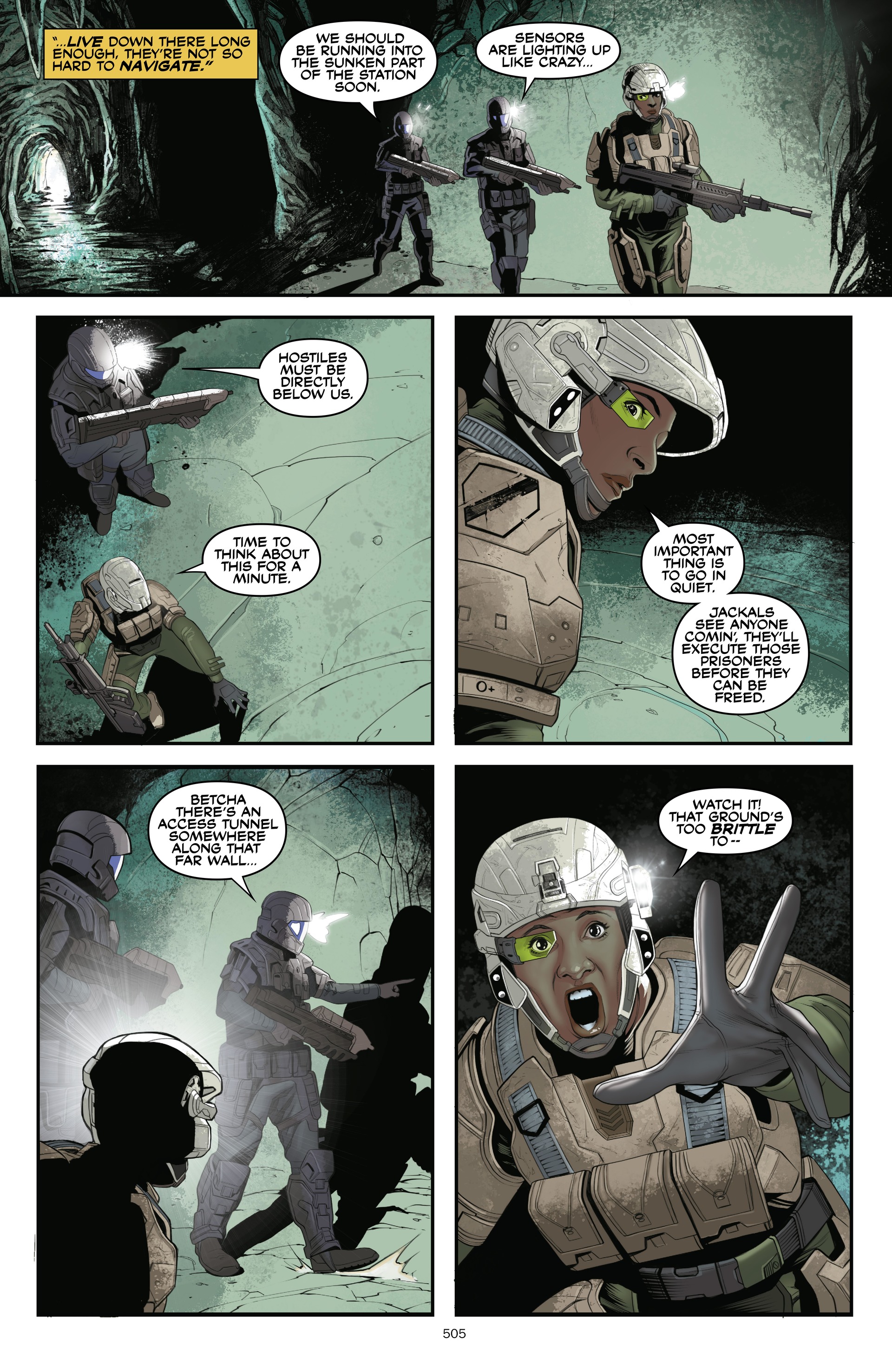 Read online Halo: Initiation and Escalation comic -  Issue # TPB (Part 5) - 99