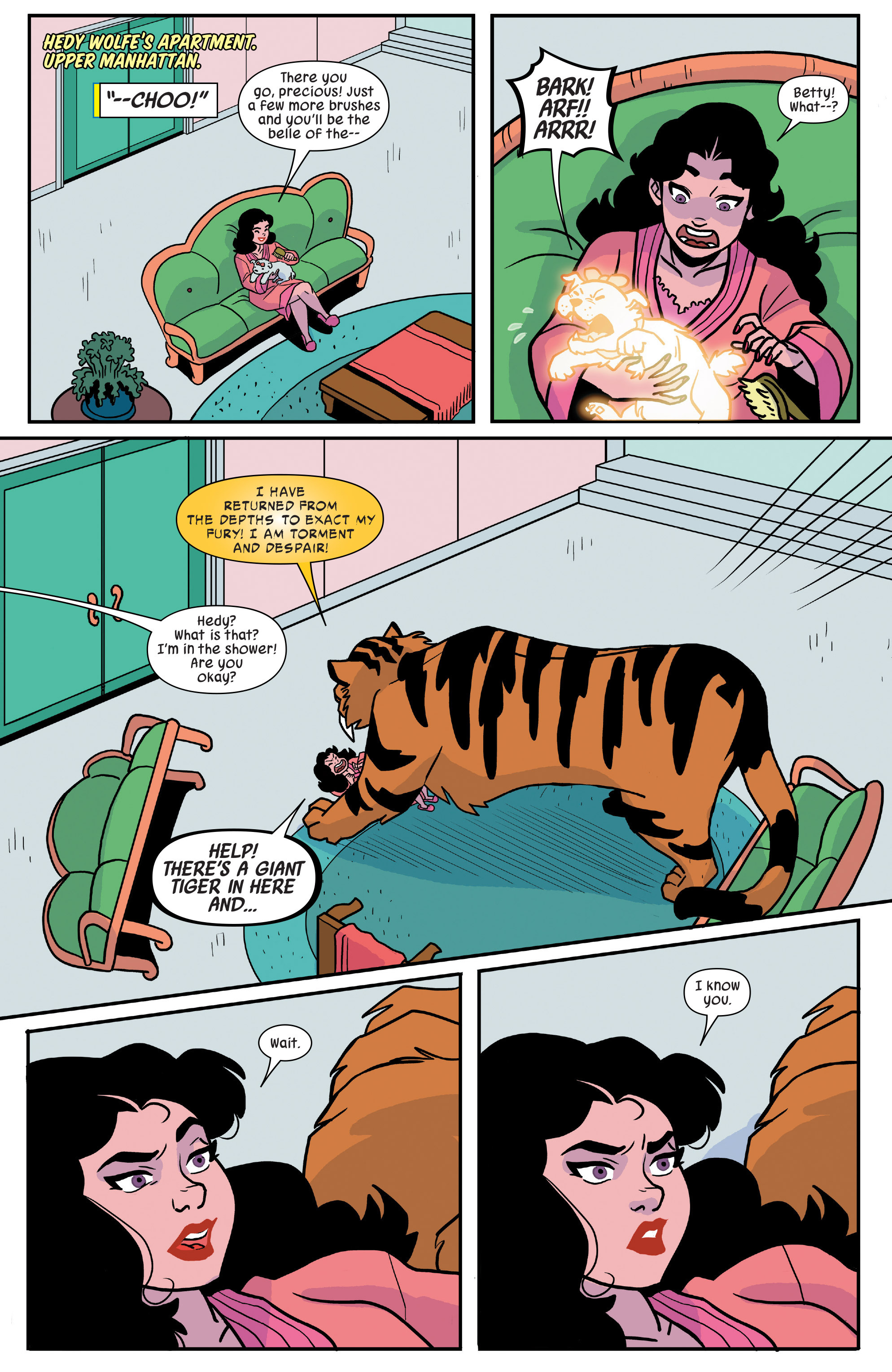 Read online Patsy Walker, A.K.A. Hellcat! comic -  Issue #16 - 4