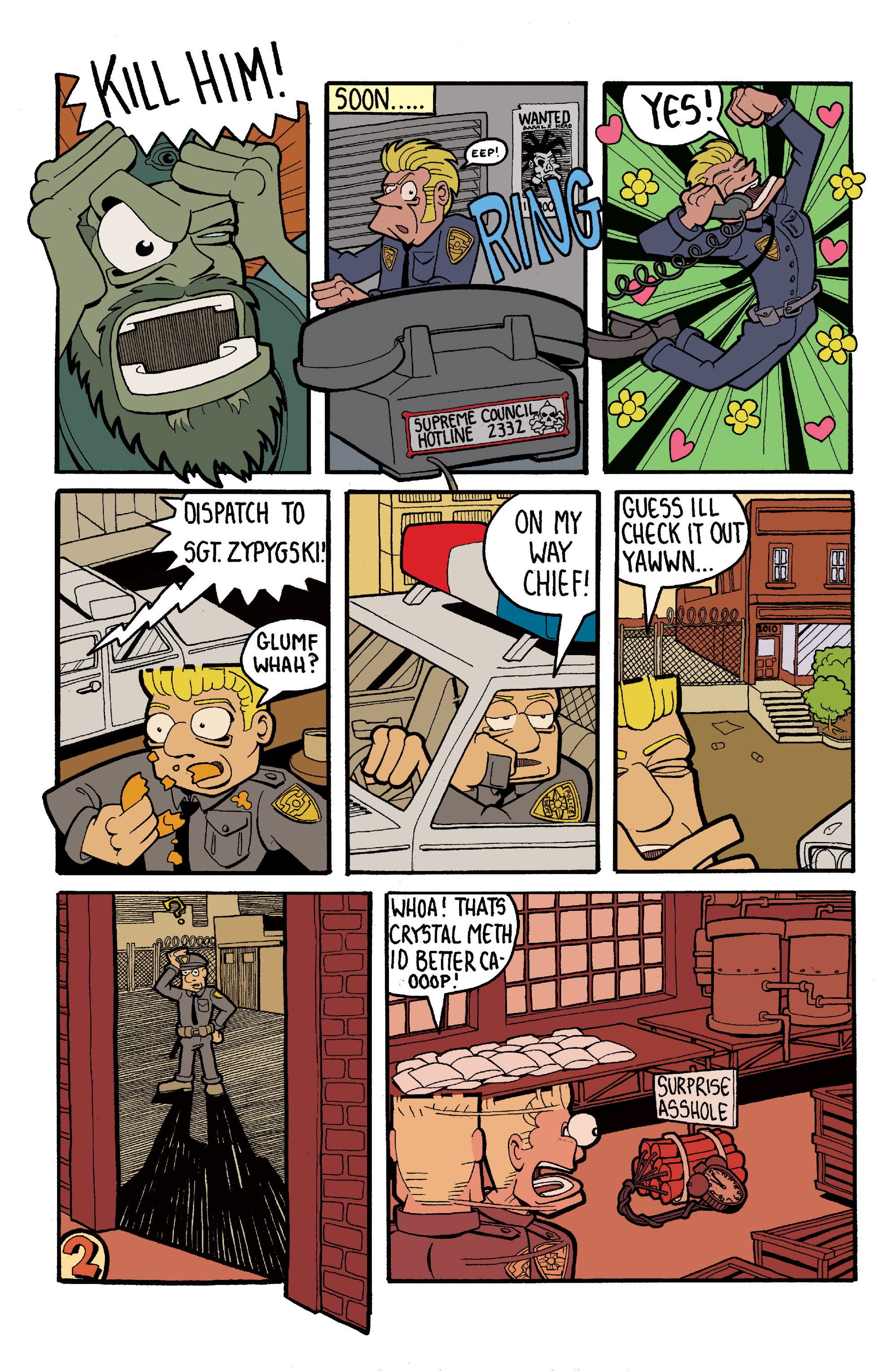 Read online Gwar: Orgasmageddon comic -  Issue #1 - 22