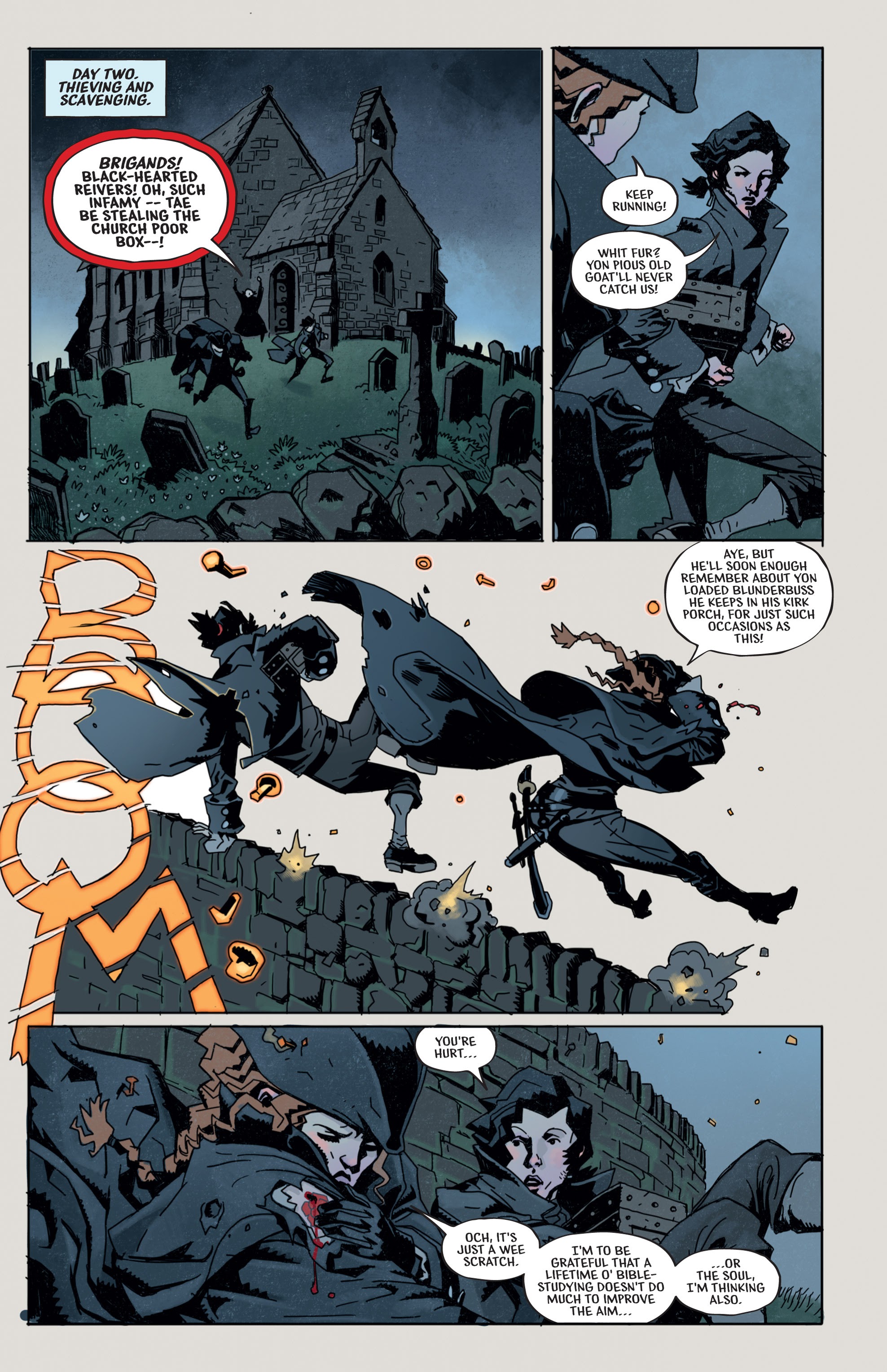 Read online Robbie Burns: Witch Hunter comic -  Issue # TPB - 46