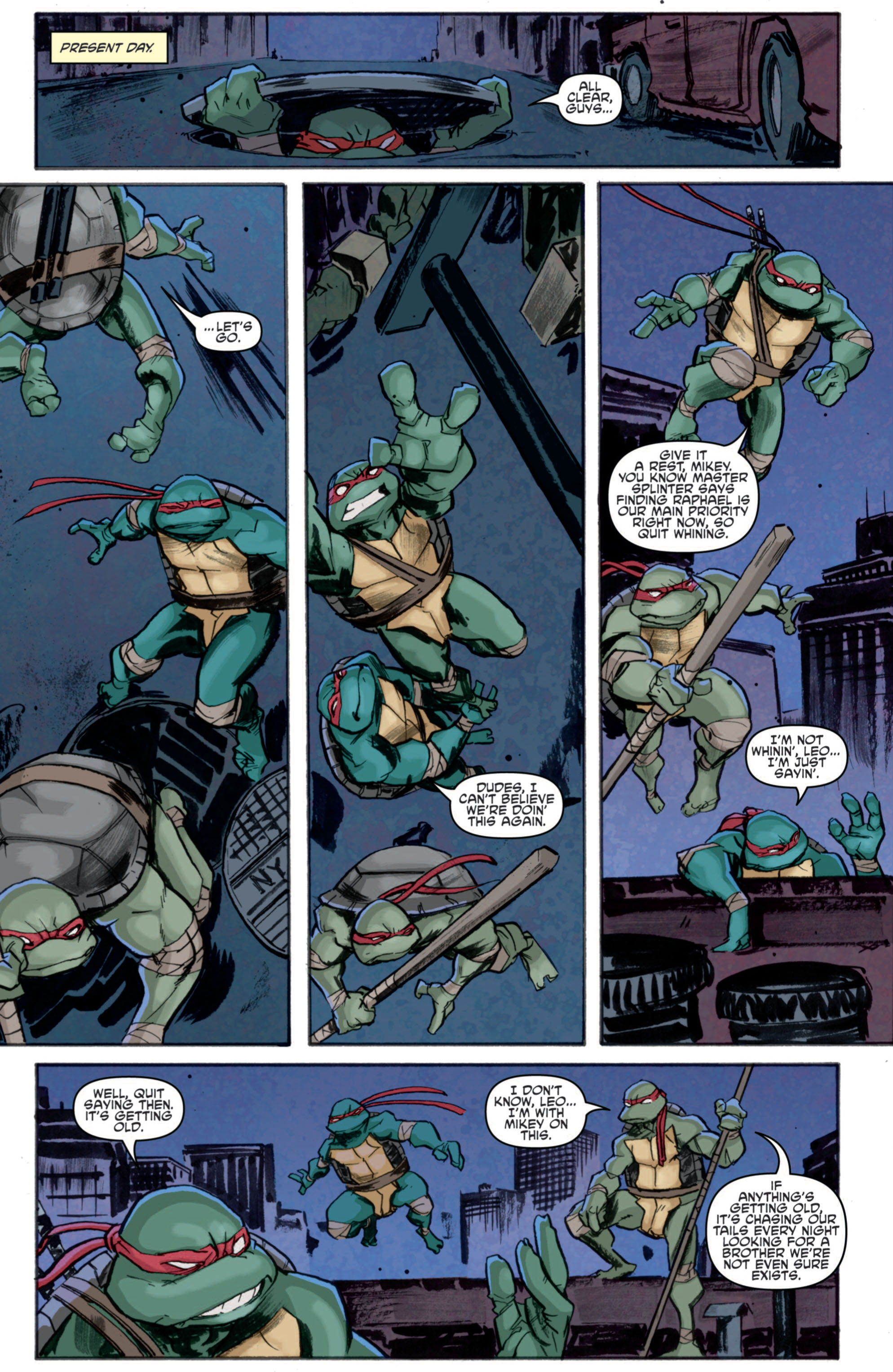 Read online Teenage Mutant Ninja Turtles (2011) comic -  Issue #3 - 23