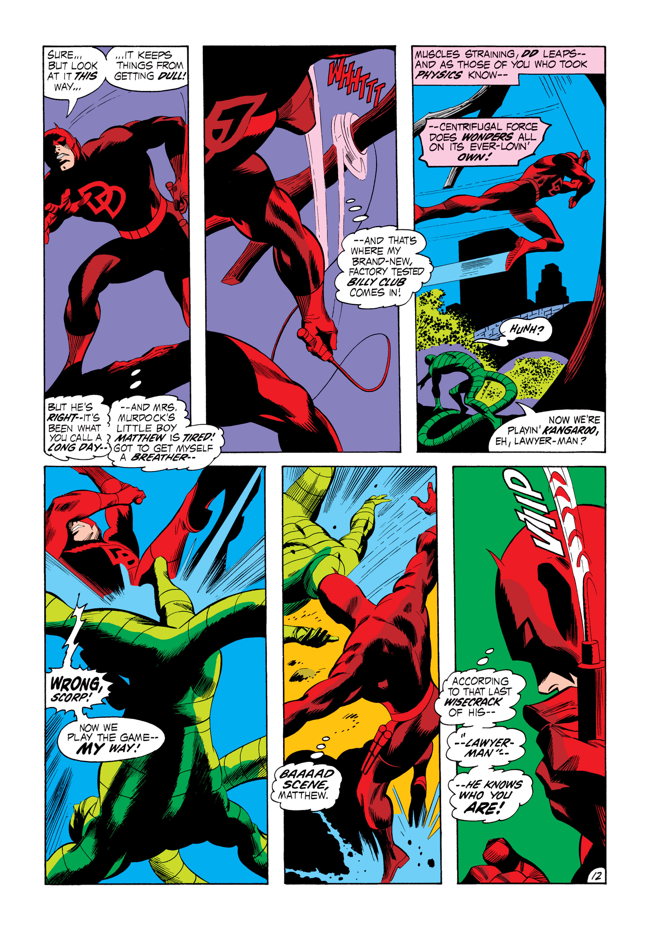 Read online Marvel Masterworks: Daredevil comic -  Issue # TPB 8 (Part 3) - 48