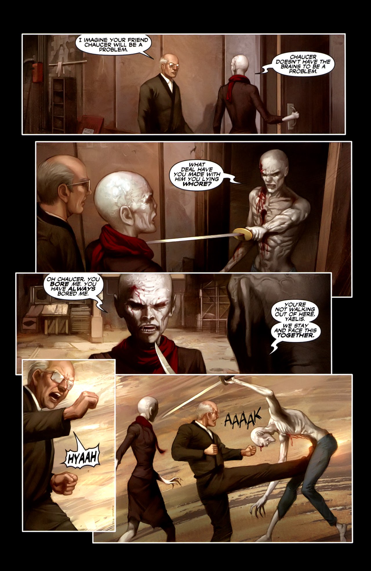 Read online FVZA: Federal Vampire and Zombie Agency comic -  Issue #3 - 33