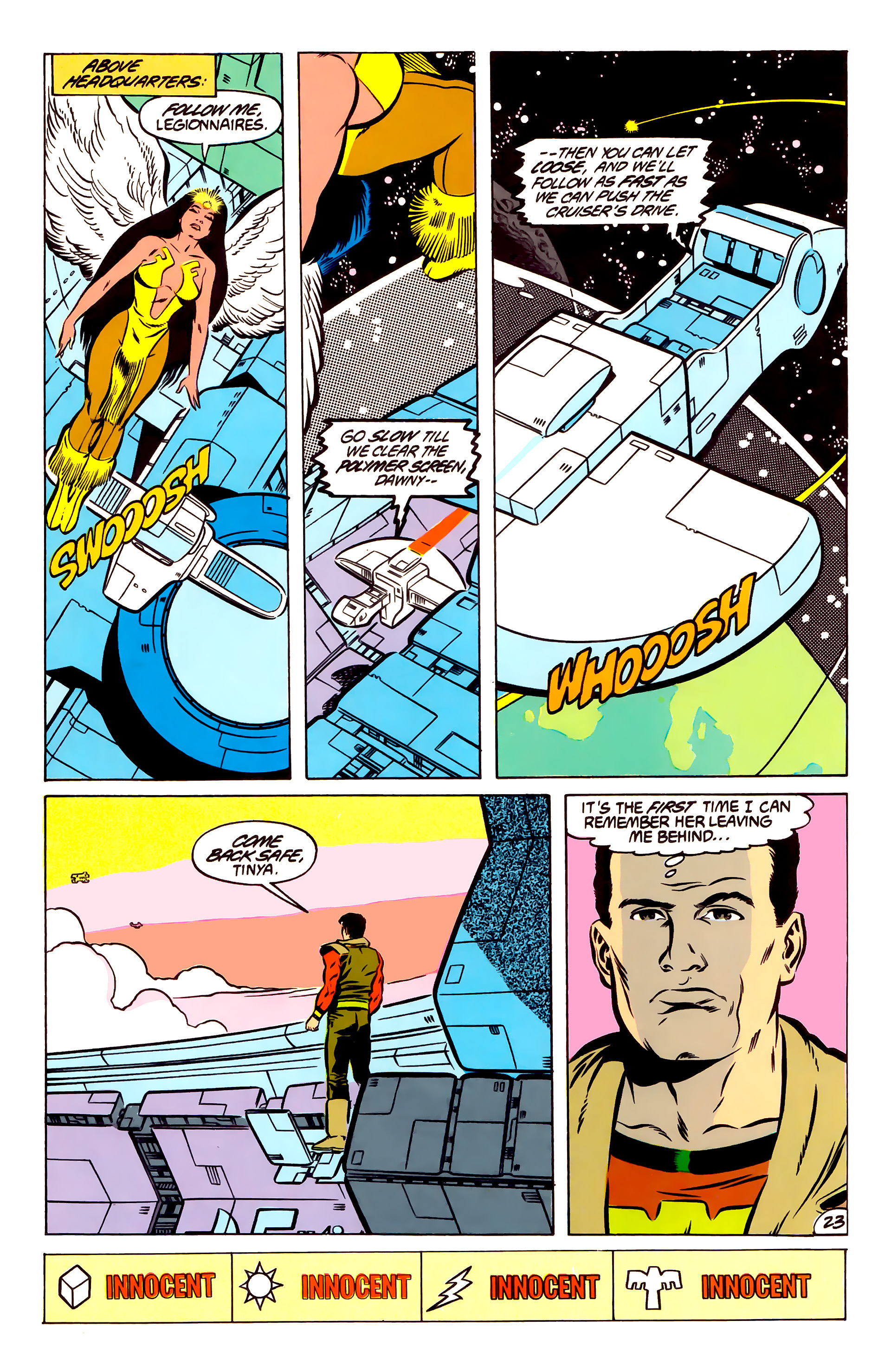 Read online Legion of Super-Heroes (1984) comic -  Issue #51 - 24
