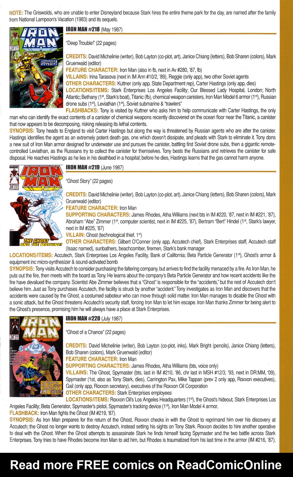 Read online Official Index to the Marvel Universe comic -  Issue #7 - 25