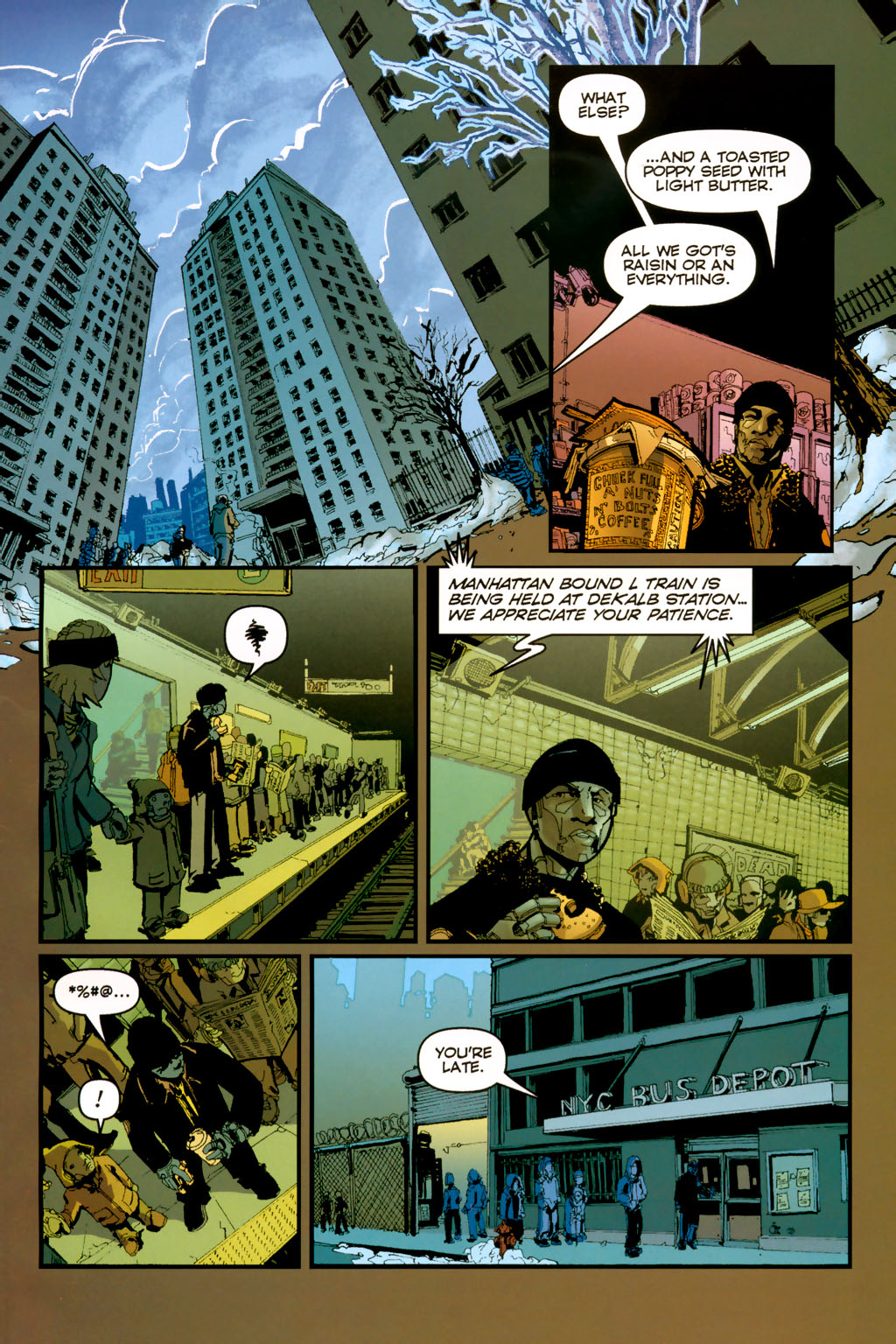 Read online NYC Mech: beta LOVE comic -  Issue #1 - 9