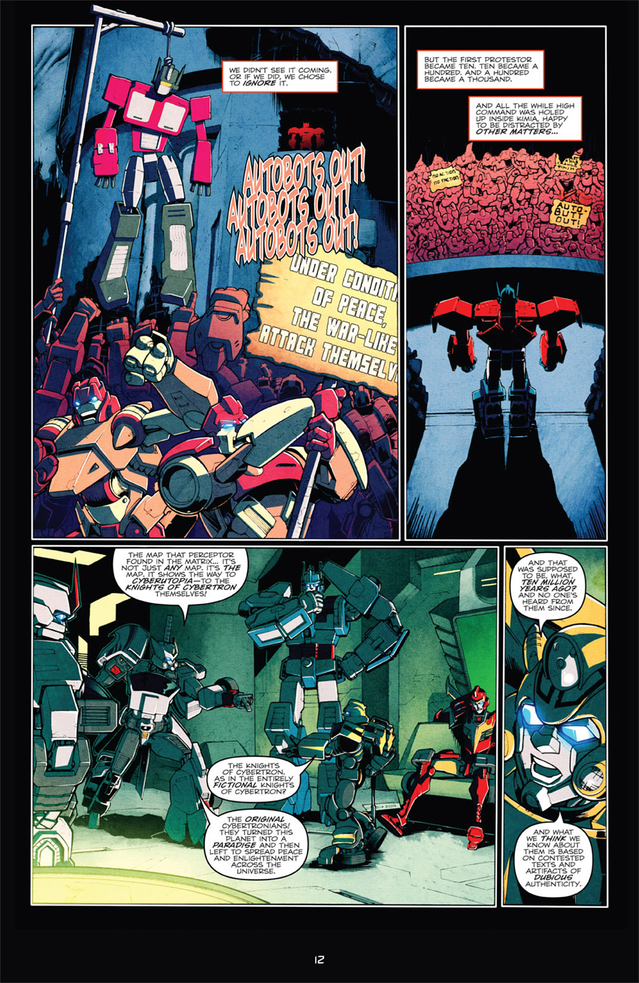 Read online The Transformers Death of Optimus Prime comic Issue Full