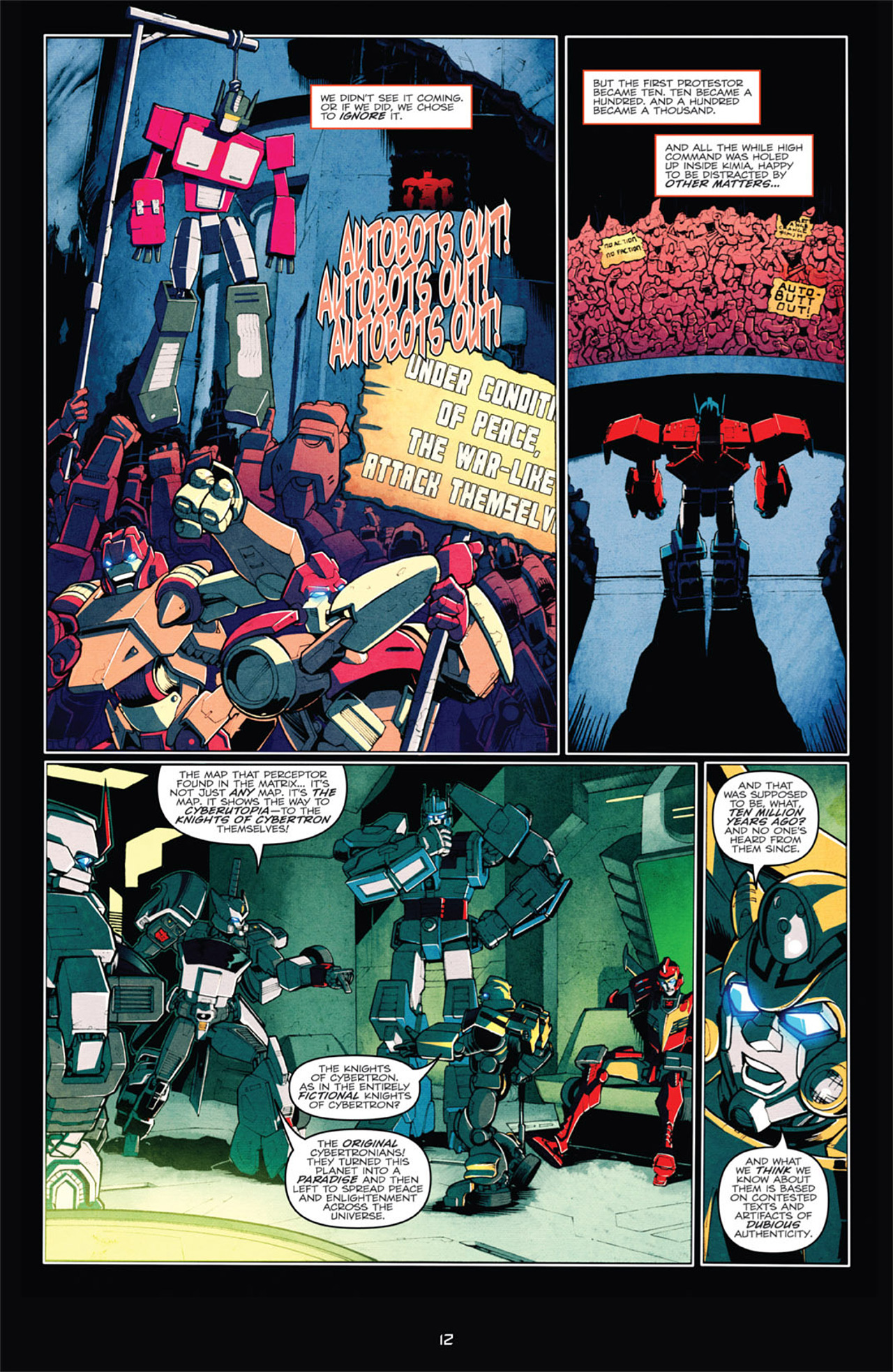 Read online The Transformers: Death of Optimus Prime comic -  Issue # Full - 17