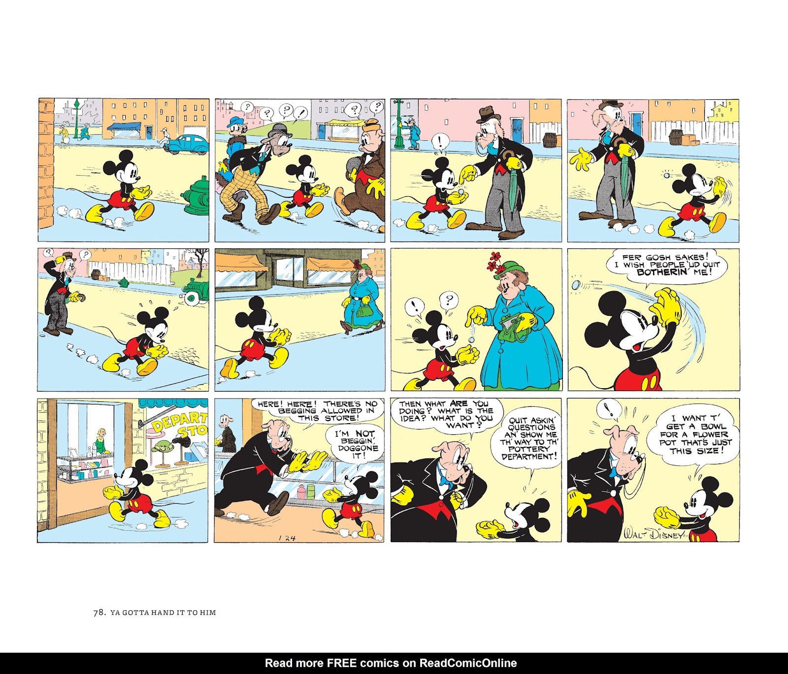 Walt Disney's Mickey Mouse Color Sundays issue TPB 2 (Part 1) - Page 78