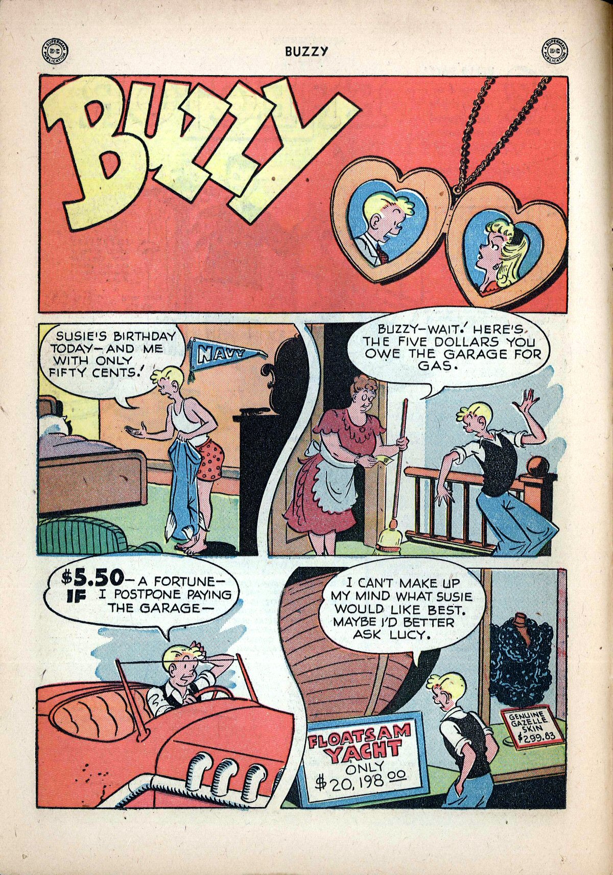 Read online Buzzy comic -  Issue #17 - 20
