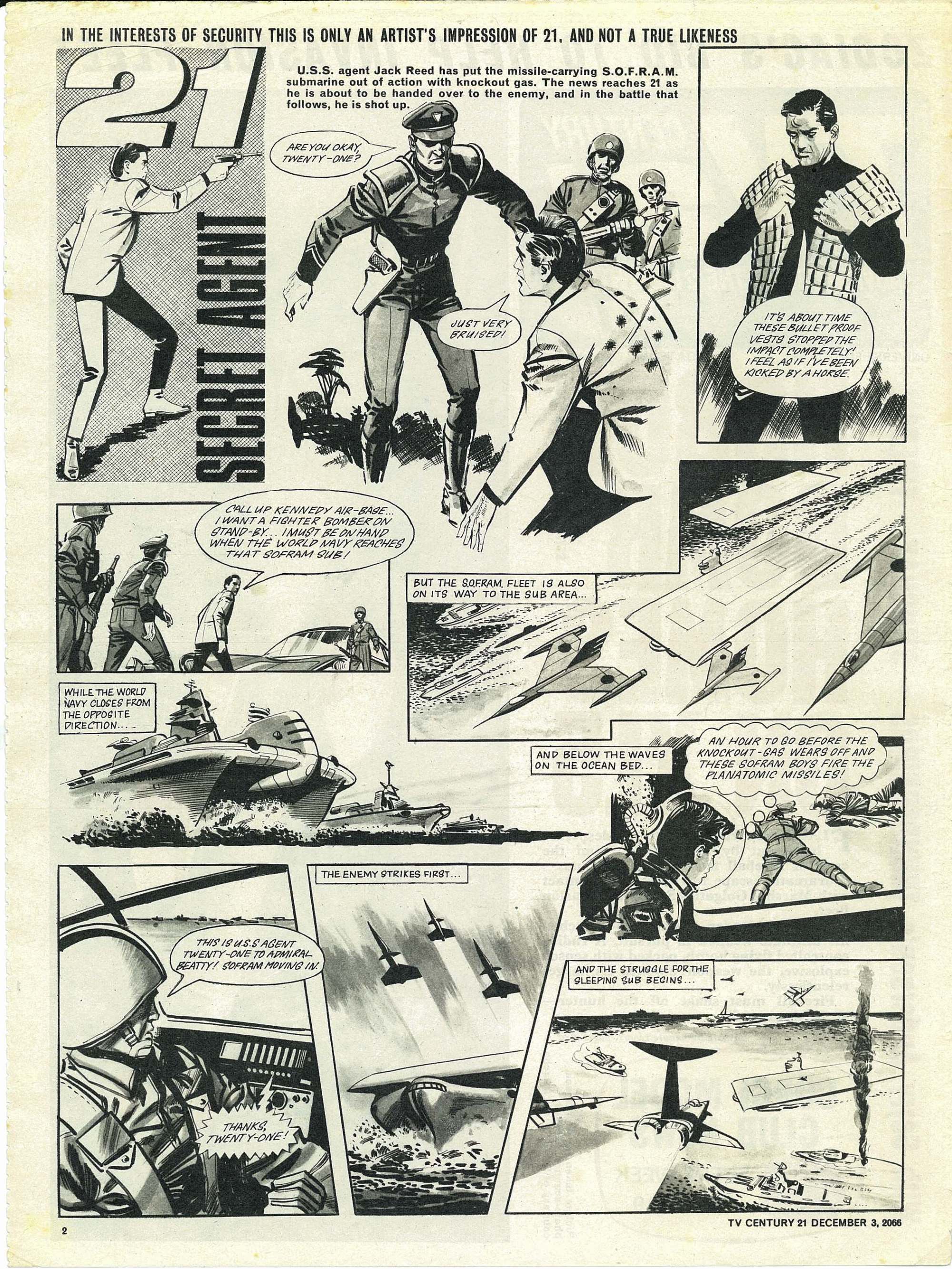 Read online TV Century 21 (TV 21) comic -  Issue #98 - 2