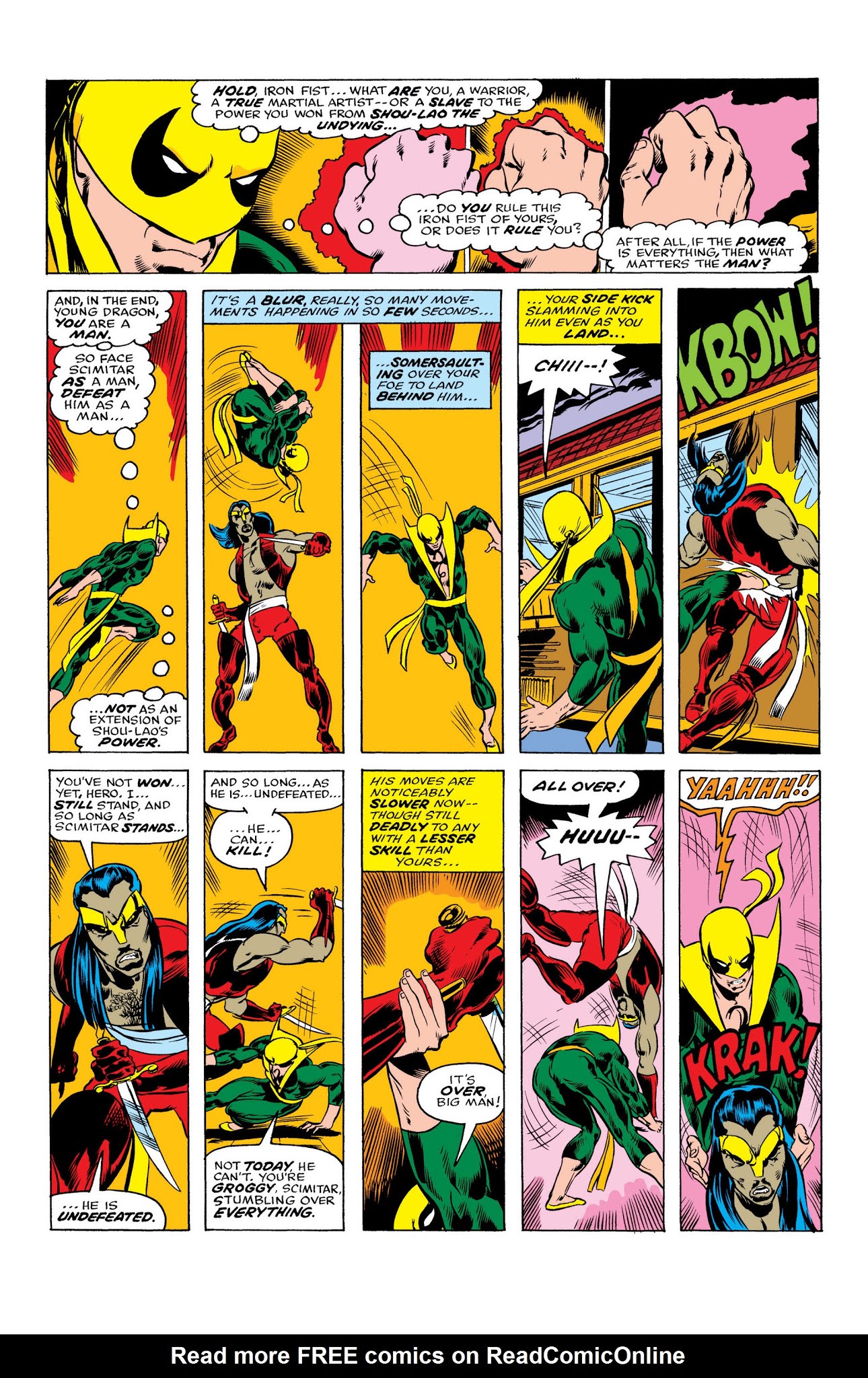 Read online Marvel Masterworks: Iron Fist comic -  Issue # TPB 2 (Part 1) - 58