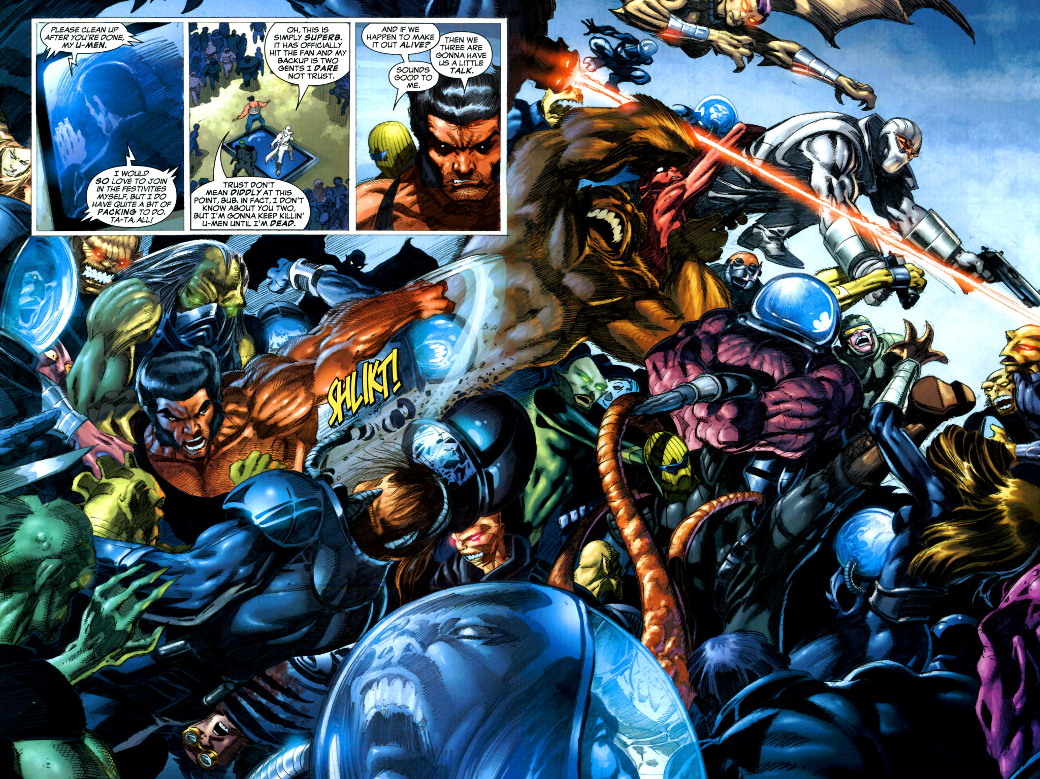 Read online Weapon X (2002) comic -  Issue #25 - 16