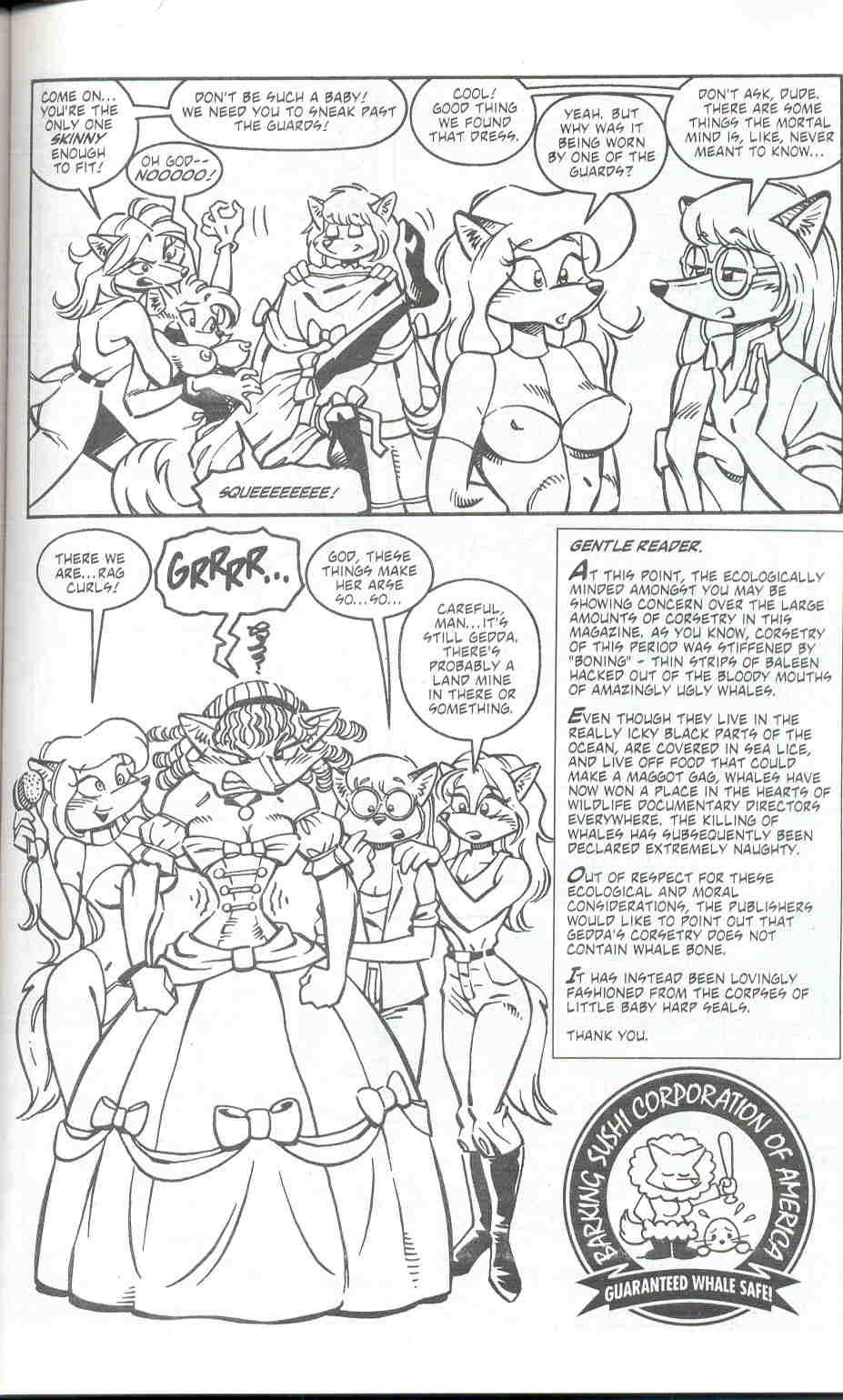 Read online Tank Vixens comic -  Issue #4 - 5