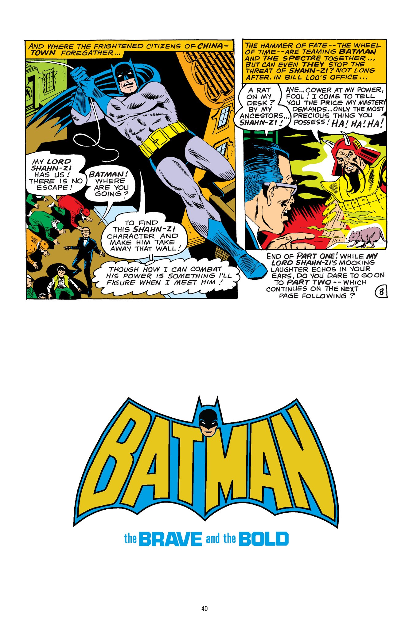 Read online Batman: The Brave and the Bold - The Bronze Age comic -  Issue # TPB (Part 1) - 40