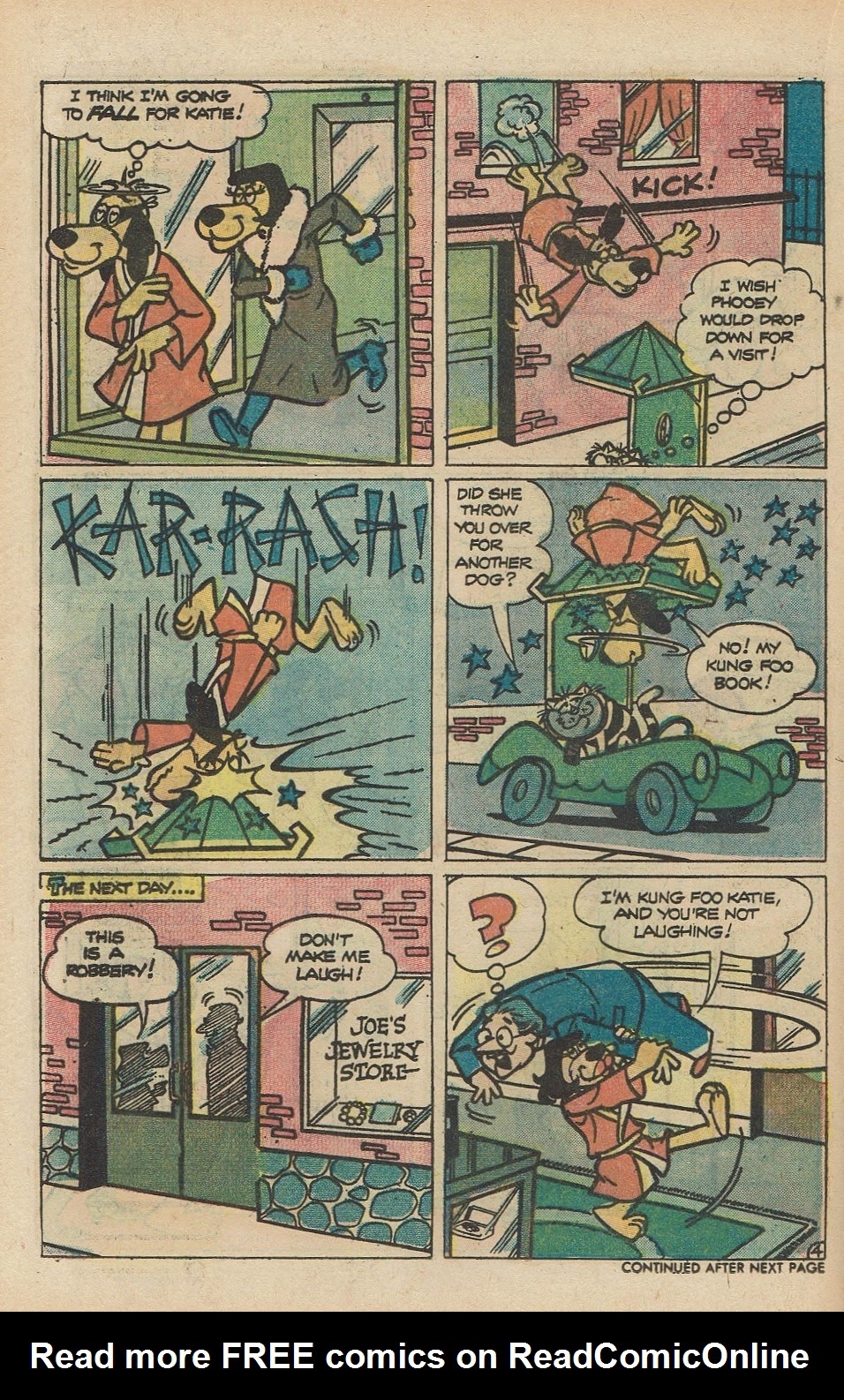 Read online Hong Kong Phooey comic -  Issue #6 - 16