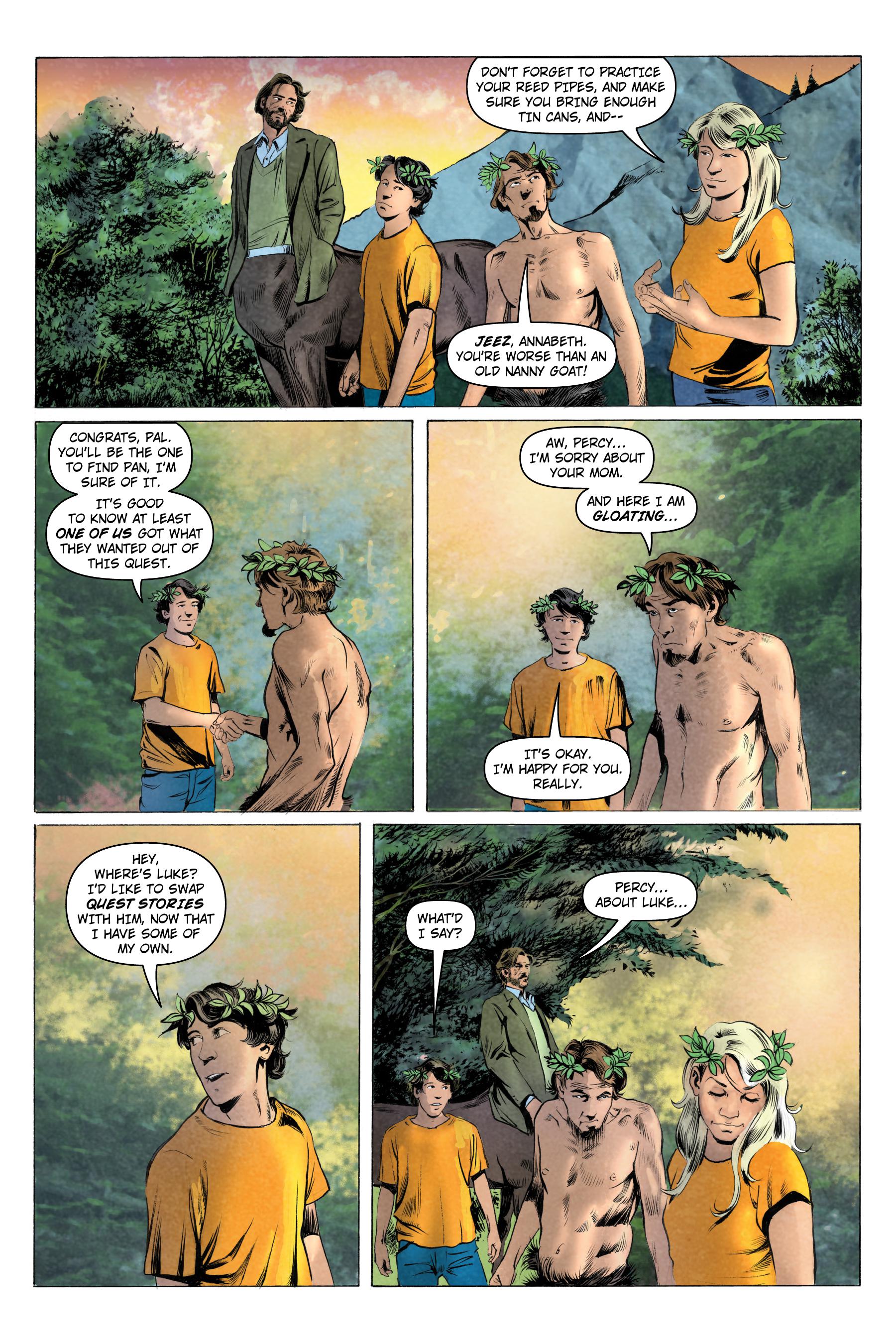 Read online Percy Jackson and the Olympians comic -  Issue # TBP 1 - 124