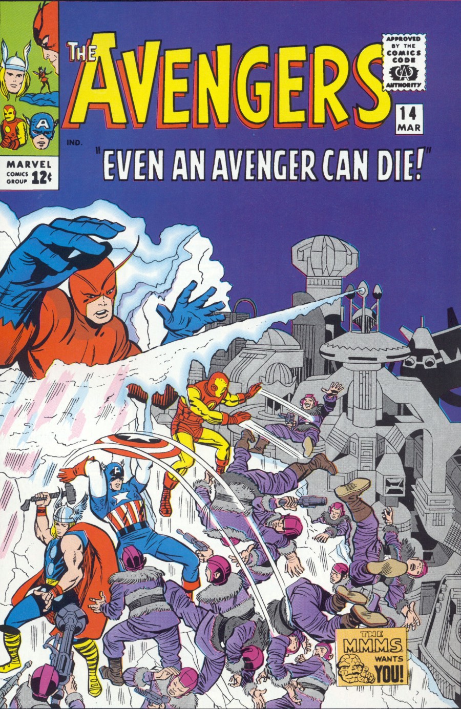 Read online The Avengers (1963) comic -  Issue #14 - 1