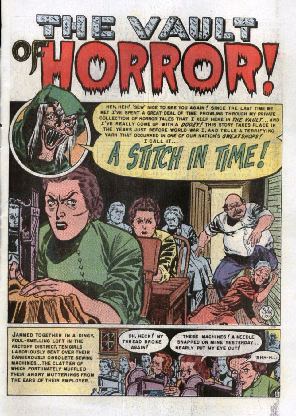 Read online The Vault of Horror (1950) comic -  Issue #23 - 4