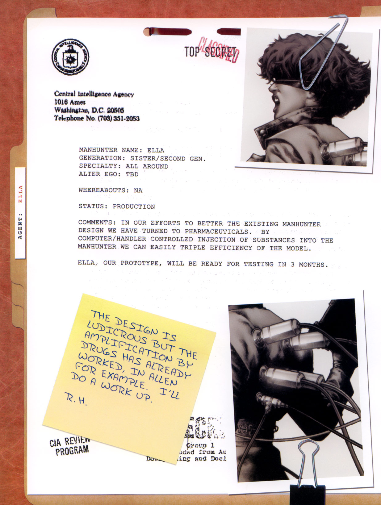 Read online Athena Inc. Agent Roster comic -  Issue # Full - 35