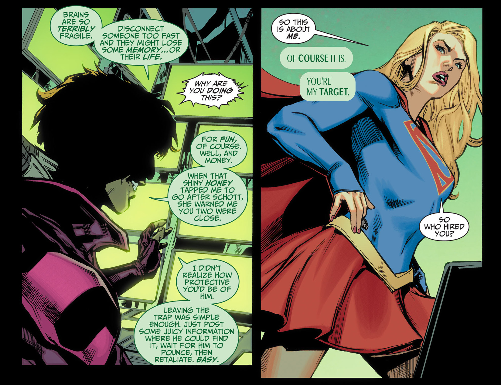 Read online Adventures of Supergirl comic -  Issue #5 - 12