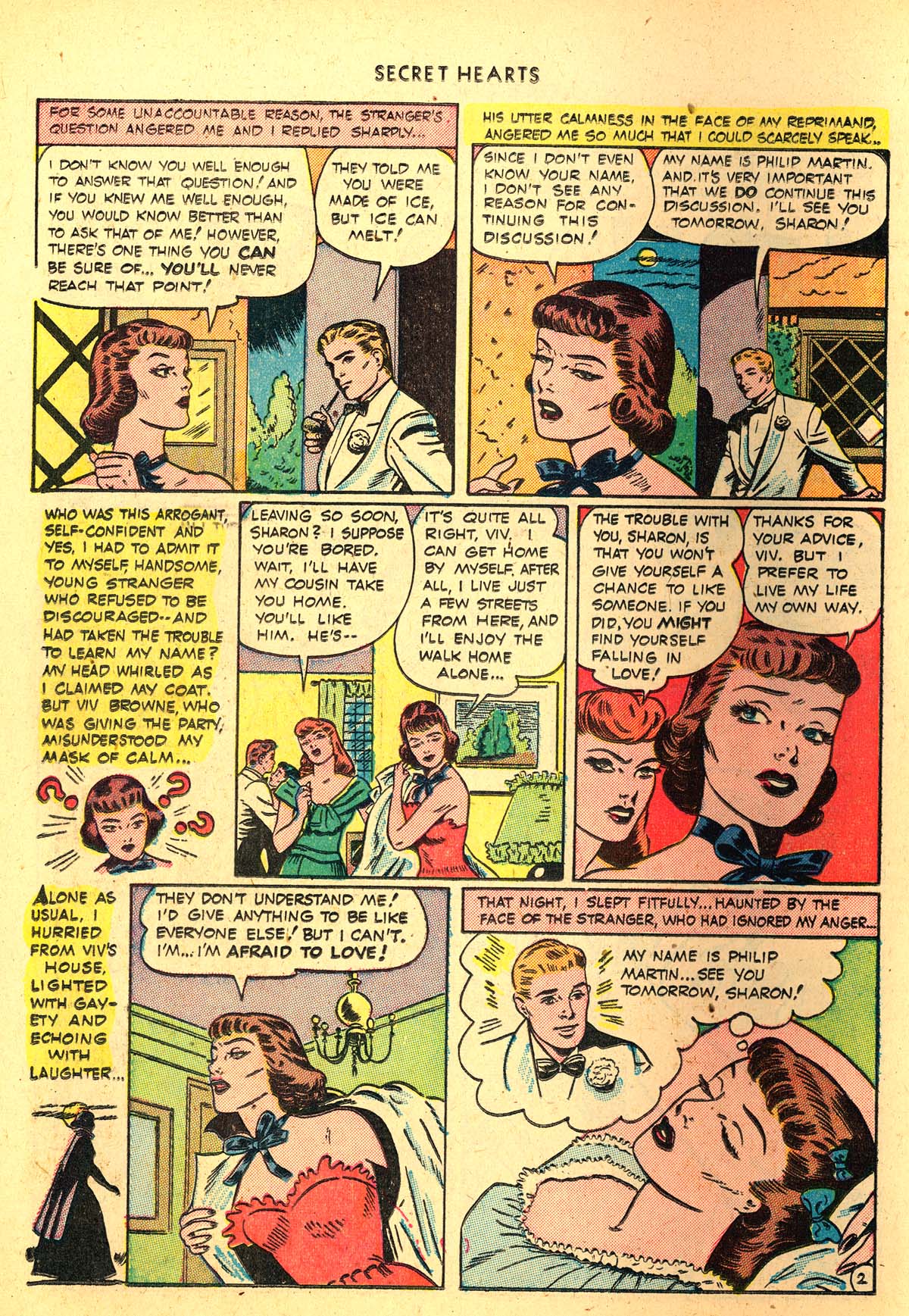 Read online Secret Hearts comic -  Issue #4 - 30