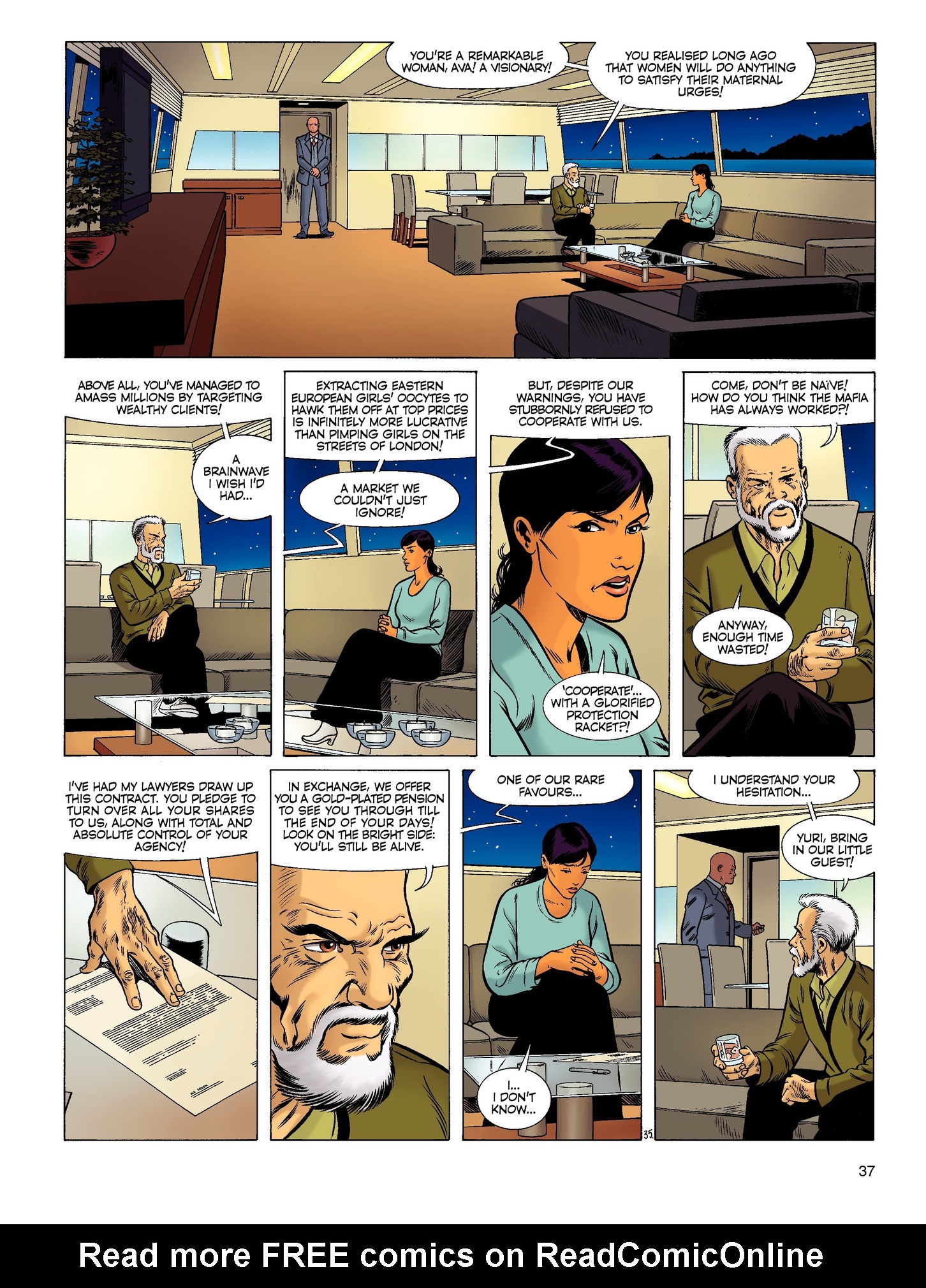 Read online Damocles comic -  Issue #4 - 37