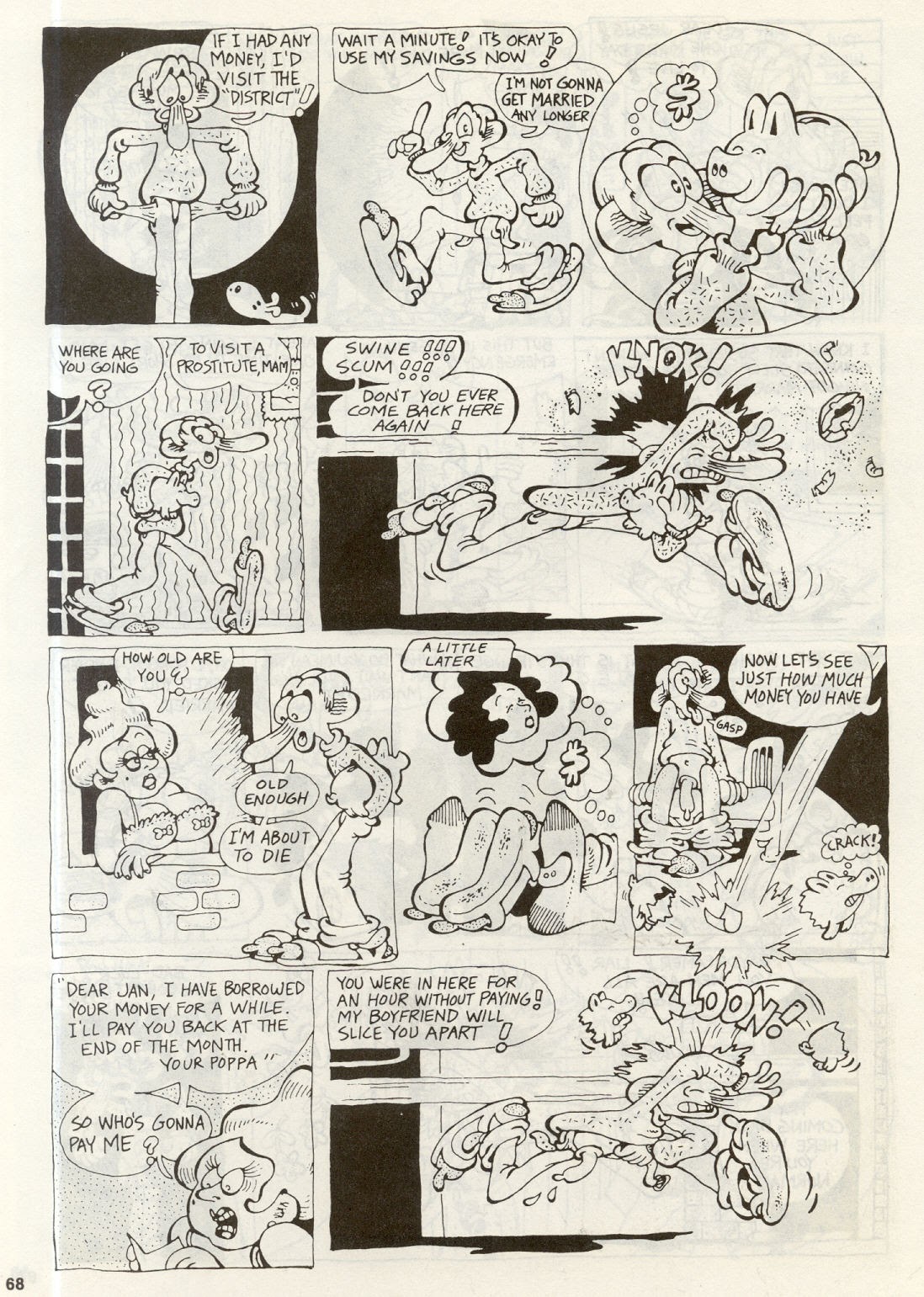 Read online Rip Off Comix comic -  Issue #11 - 70