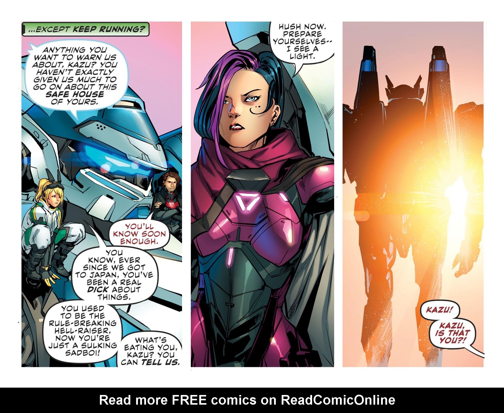 Read online gen:Lock comic -  Issue #5 - 7