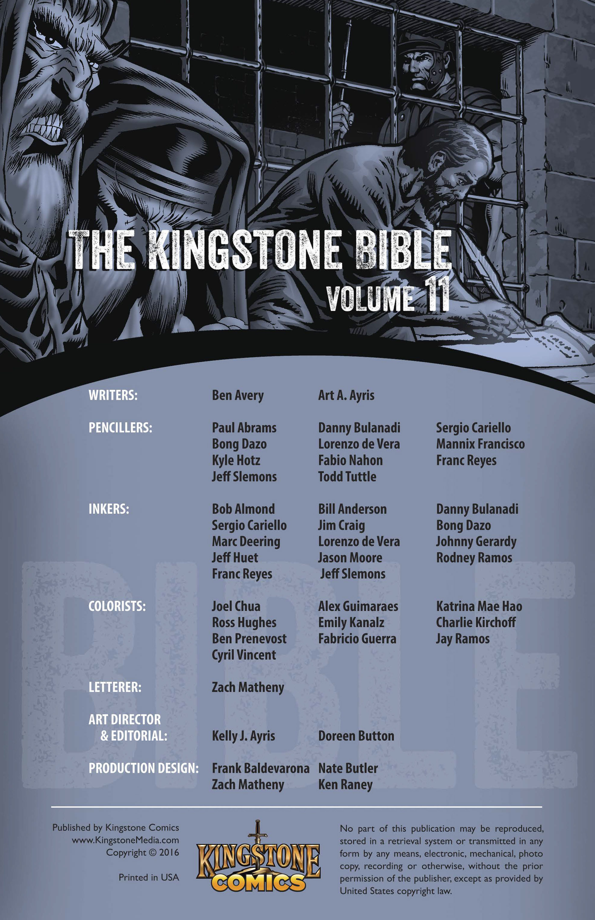 Read online The Kingstone Bible comic -  Issue #11 - 3