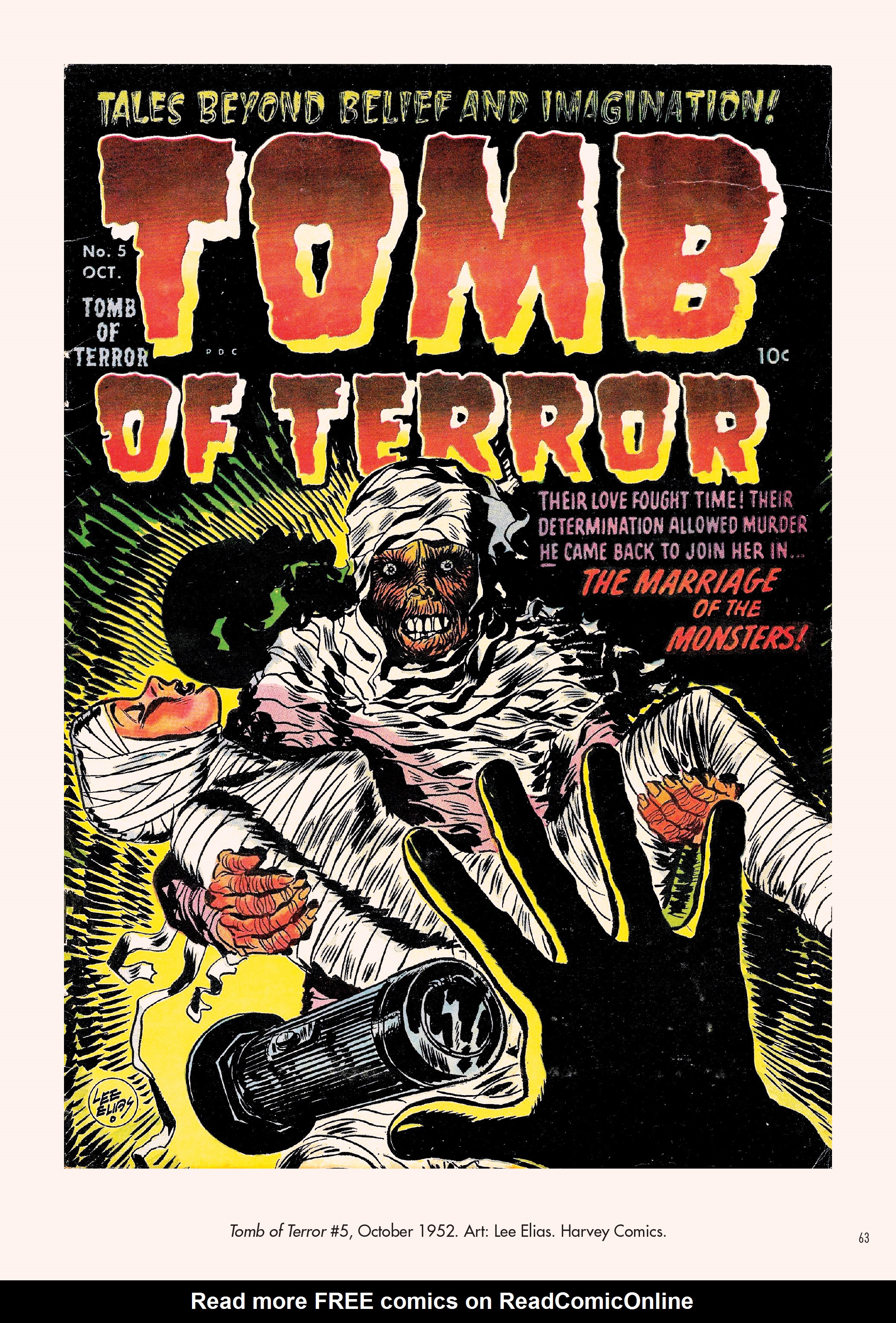 Read online Classic Monsters of Pre-Code Horror Comics: Mummies comic -  Issue # TPB - 63