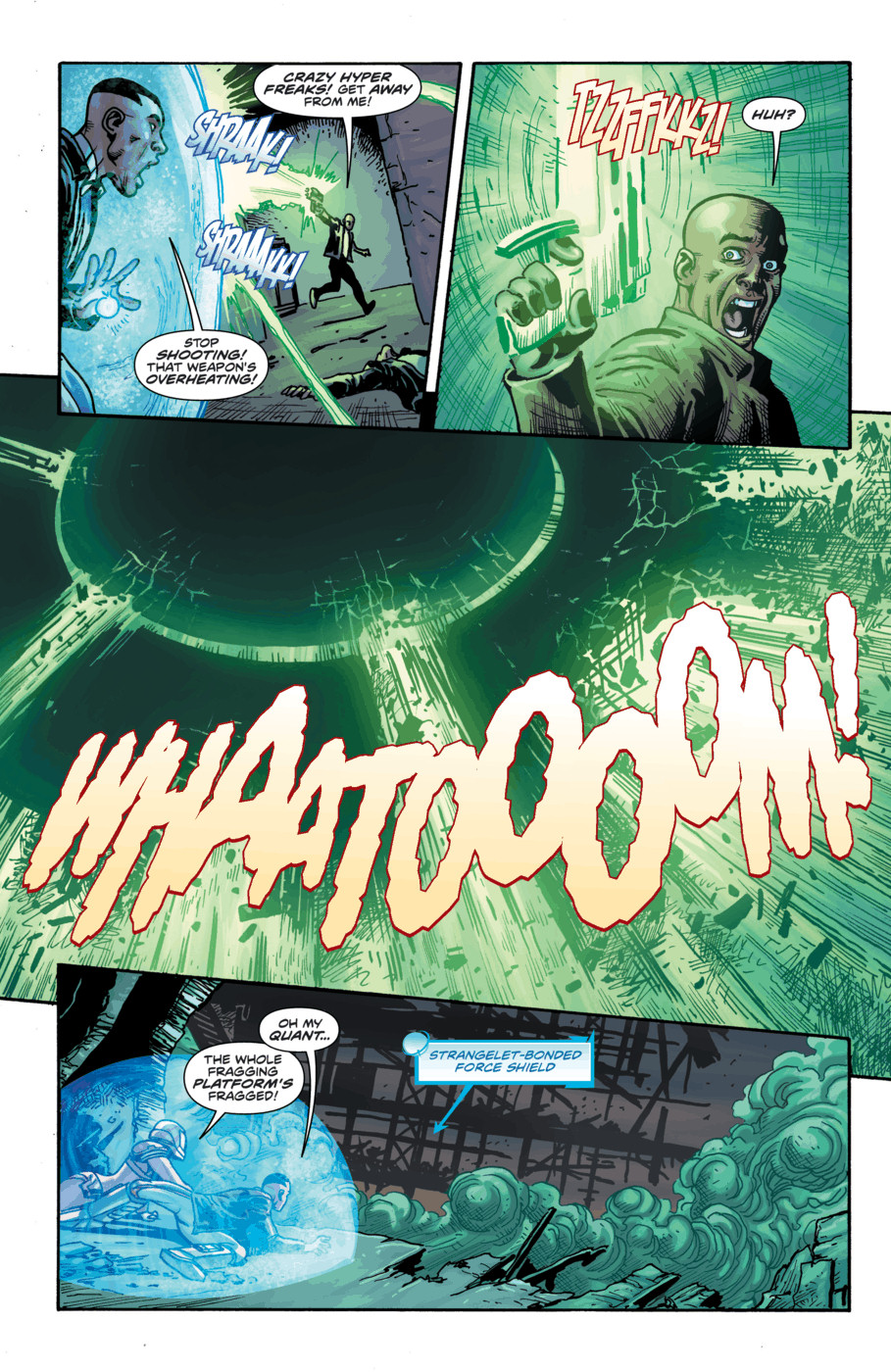 Read online The Hypernaturals comic -  Issue #4 - 21