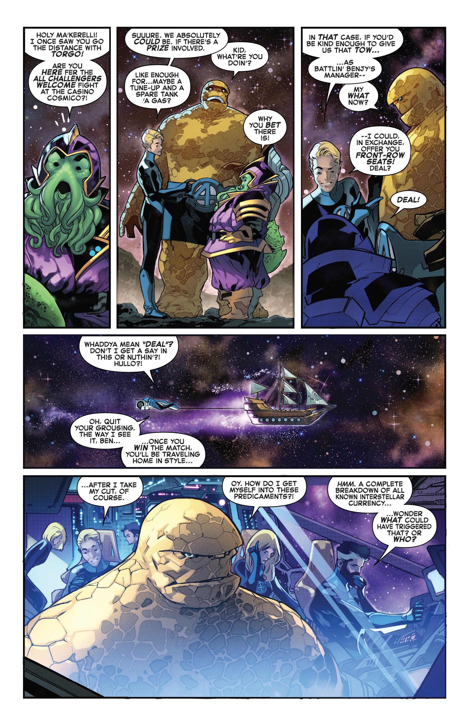 Read online Empyre comic -  Issue #0 - Fantastic Four - 10