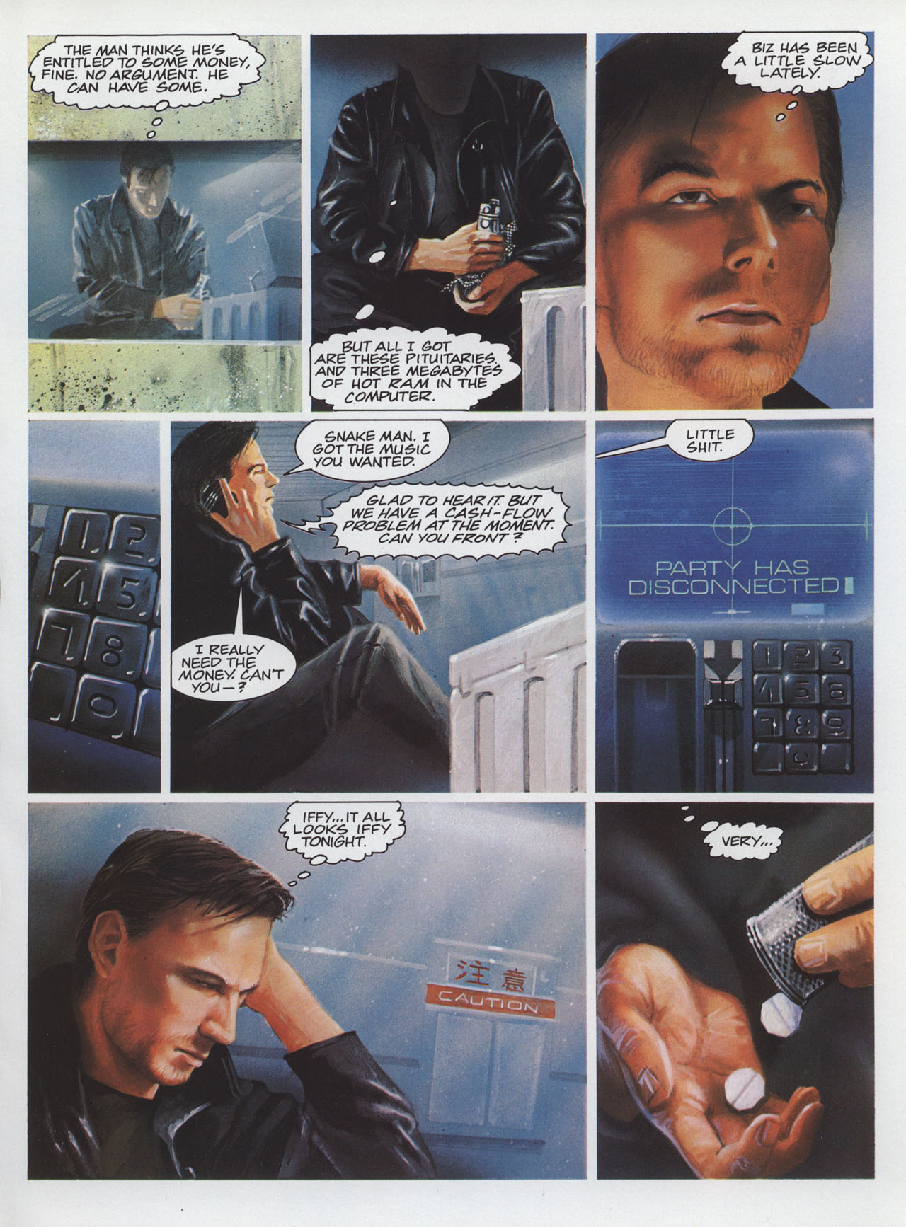Read online Marvel Graphic Novel comic -  Issue #52 - Neuromancer - 19