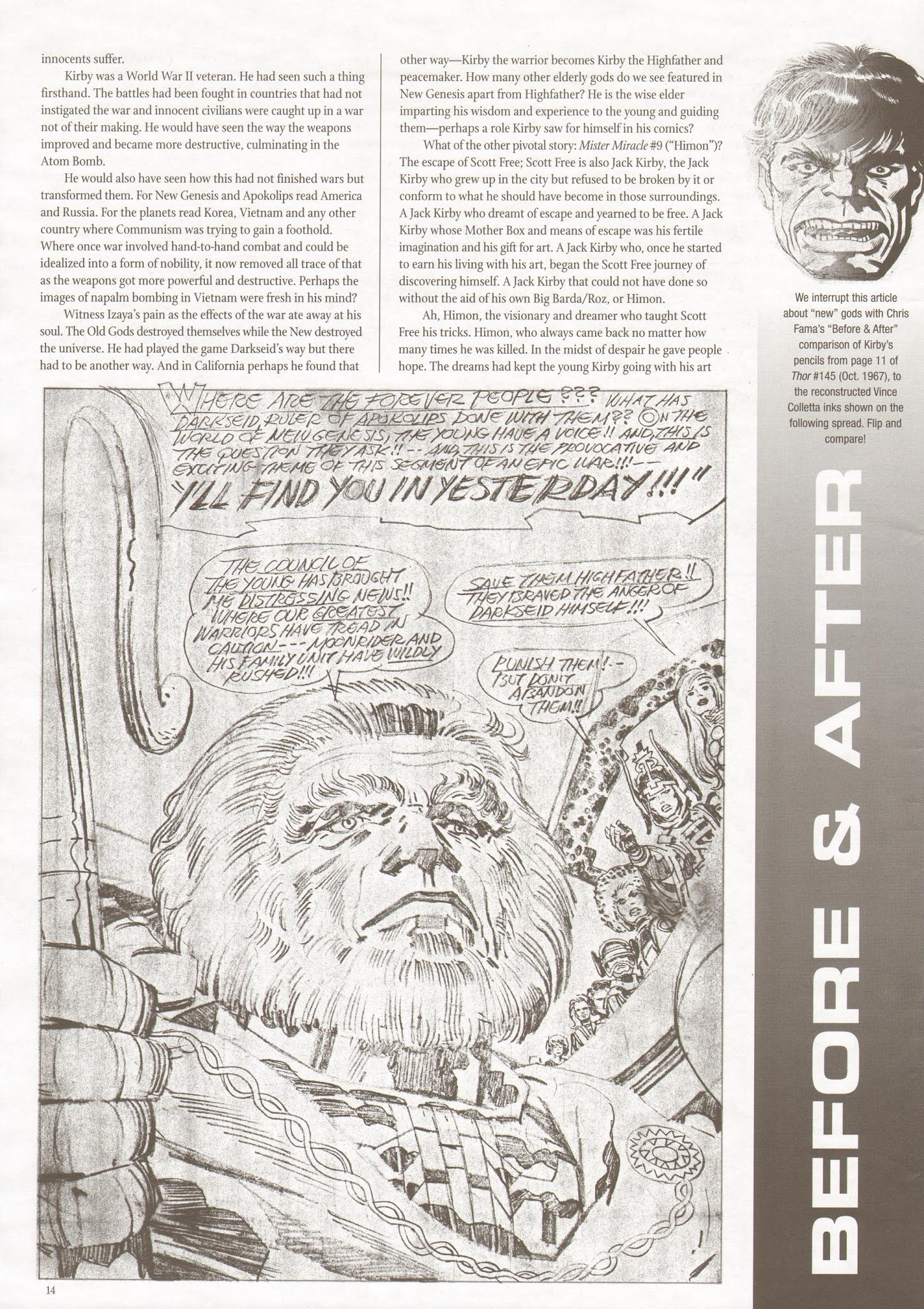 Read online The Jack Kirby Collector comic -  Issue #46 - 14