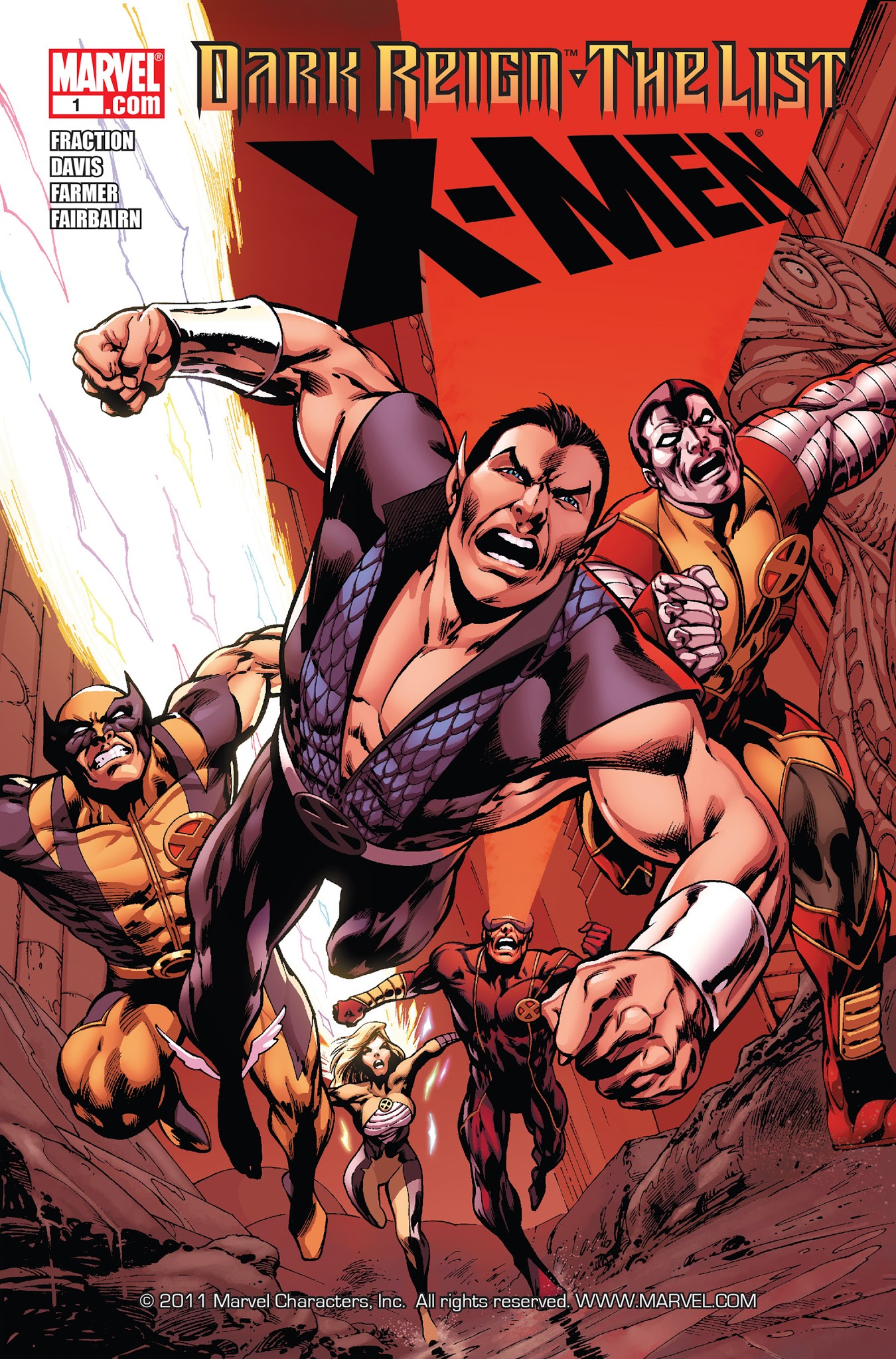 Read online Dark Reign: The List comic -  Issue # Issue X-Men - 1
