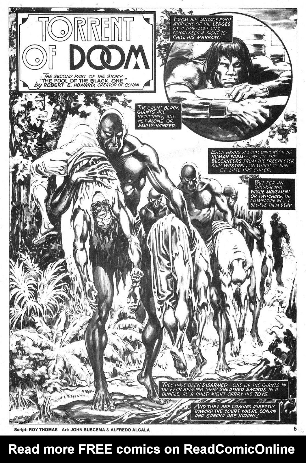 The Savage Sword Of Conan issue 23 - Page 5