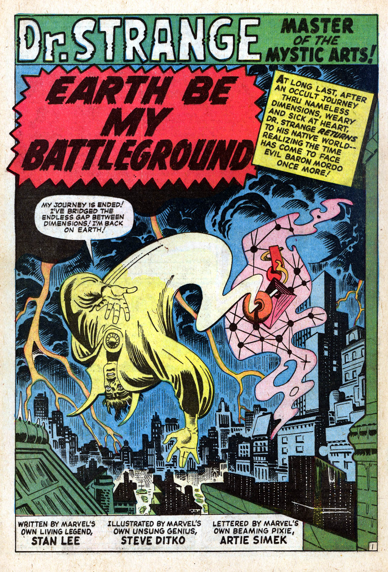 Read online Strange Tales (1951) comic -  Issue #134 - 20