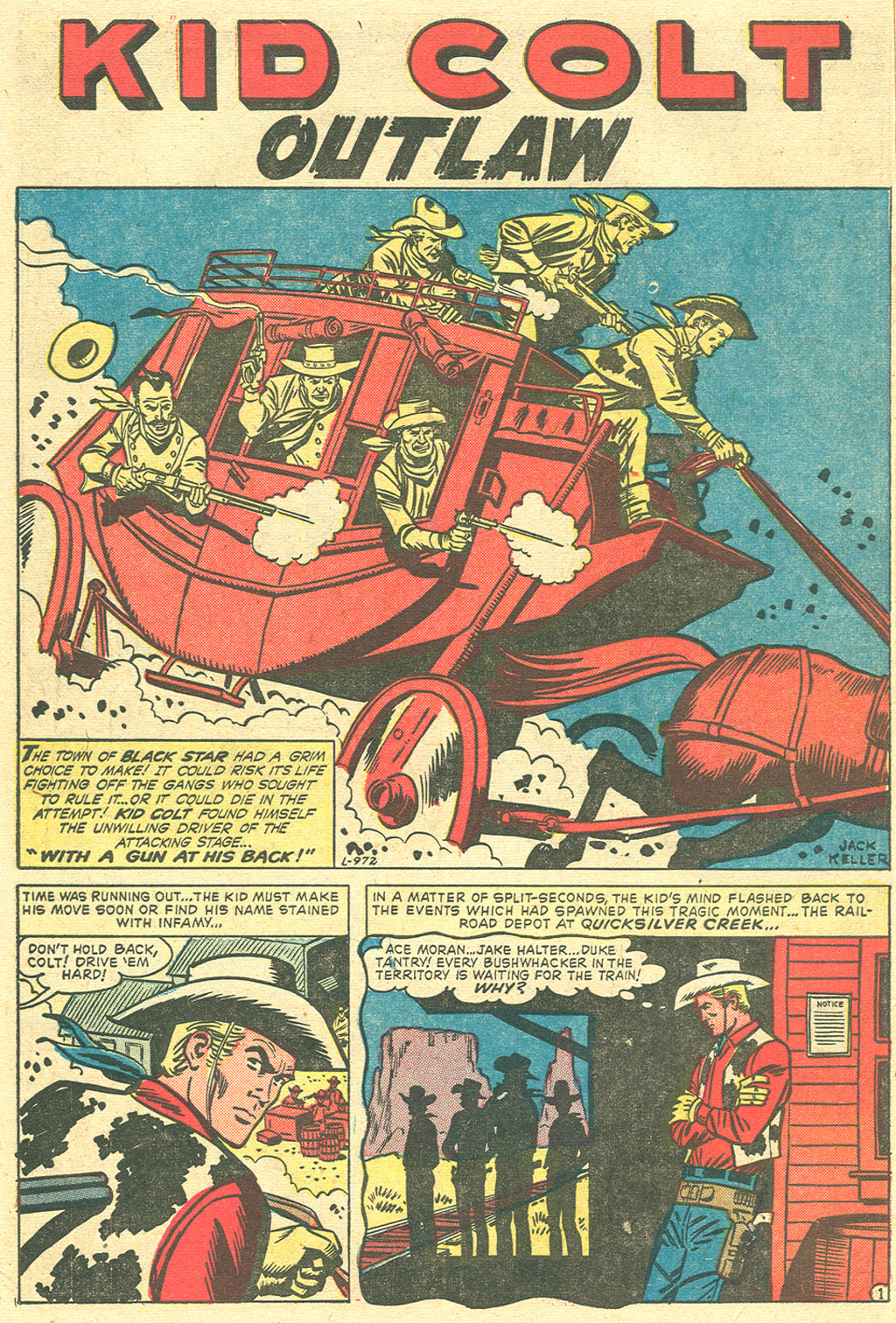 Read online Kid Colt Outlaw comic -  Issue #73 - 10